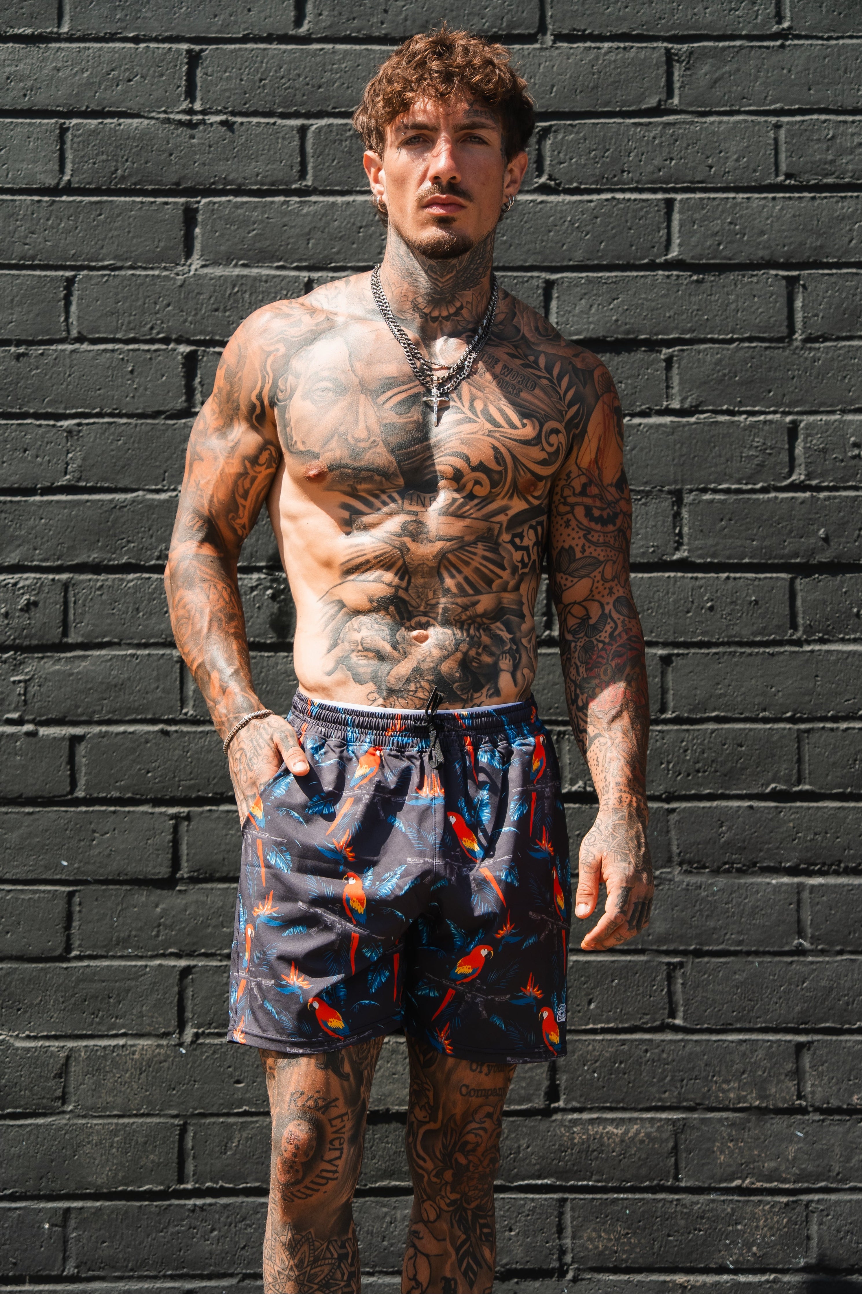 Men's Performance Training Shorts | 5.5"- Polly's Packing