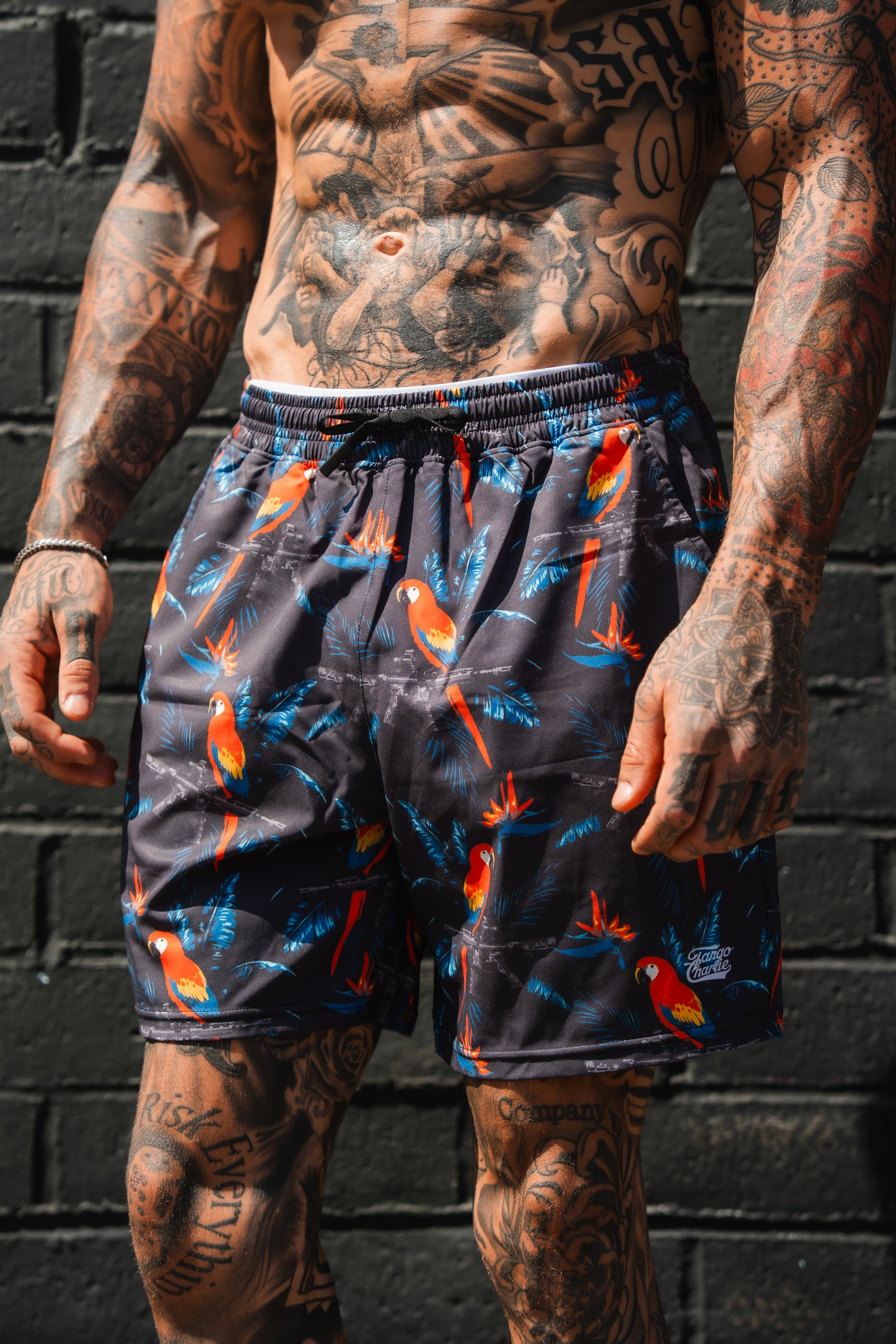 Men's Performance Training Shorts | 5.5"- Polly's Packing