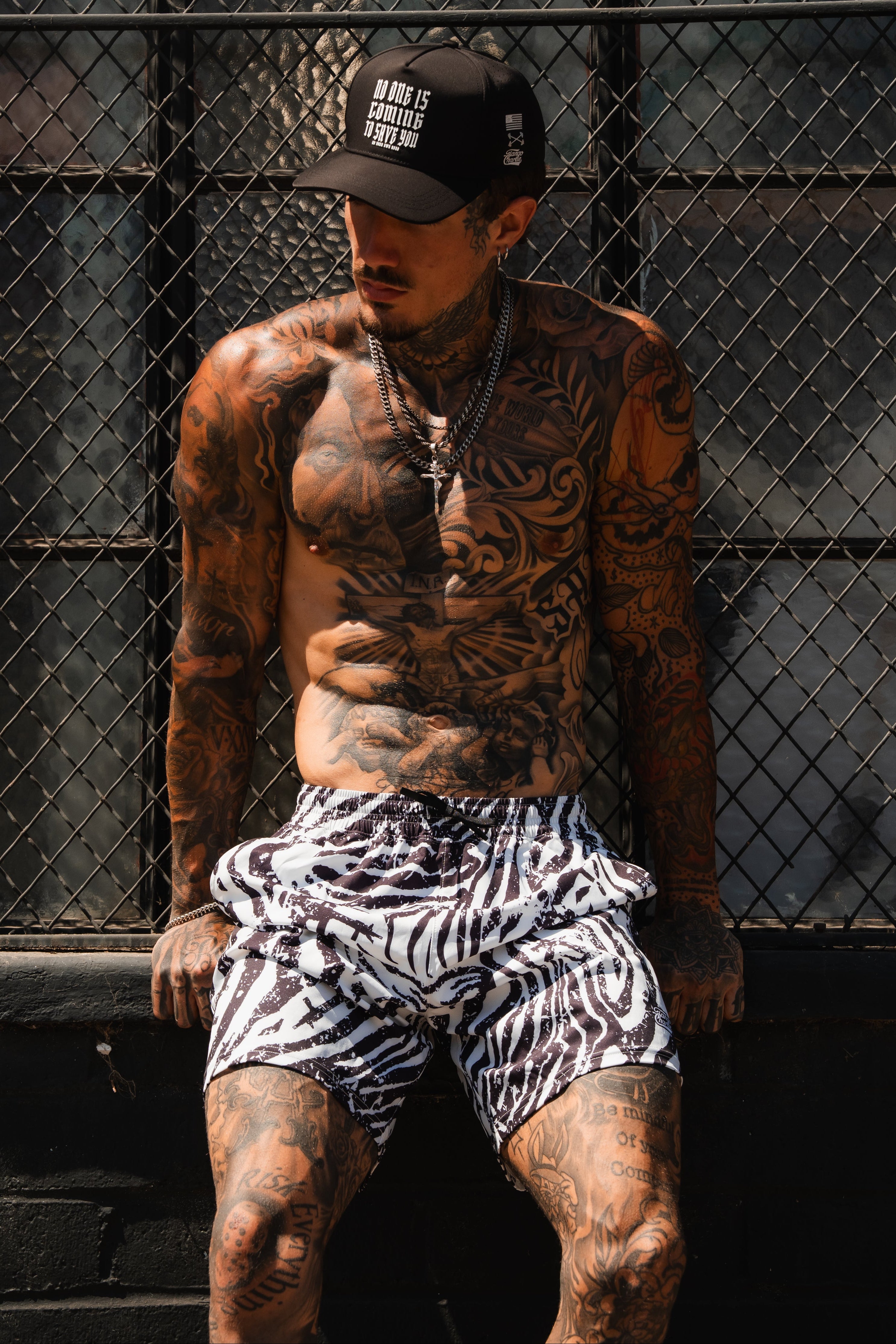 Men's Performance Training Shorts | 5.5"- Zebra Ops