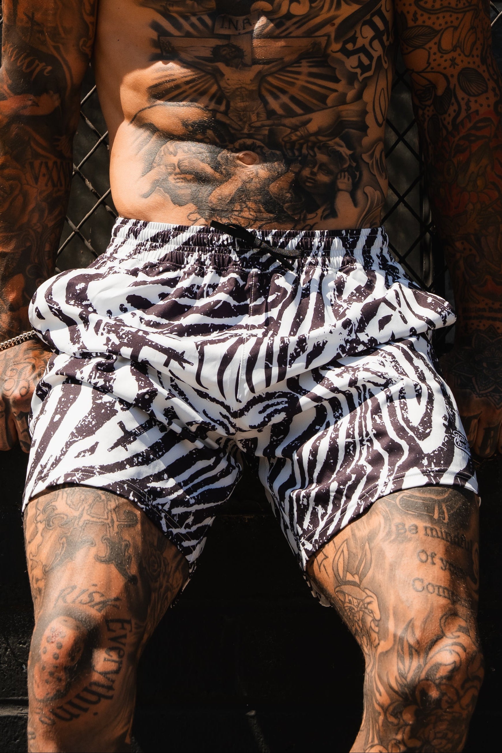 Men's Performance Training Shorts | 5.5"- Zebra Ops