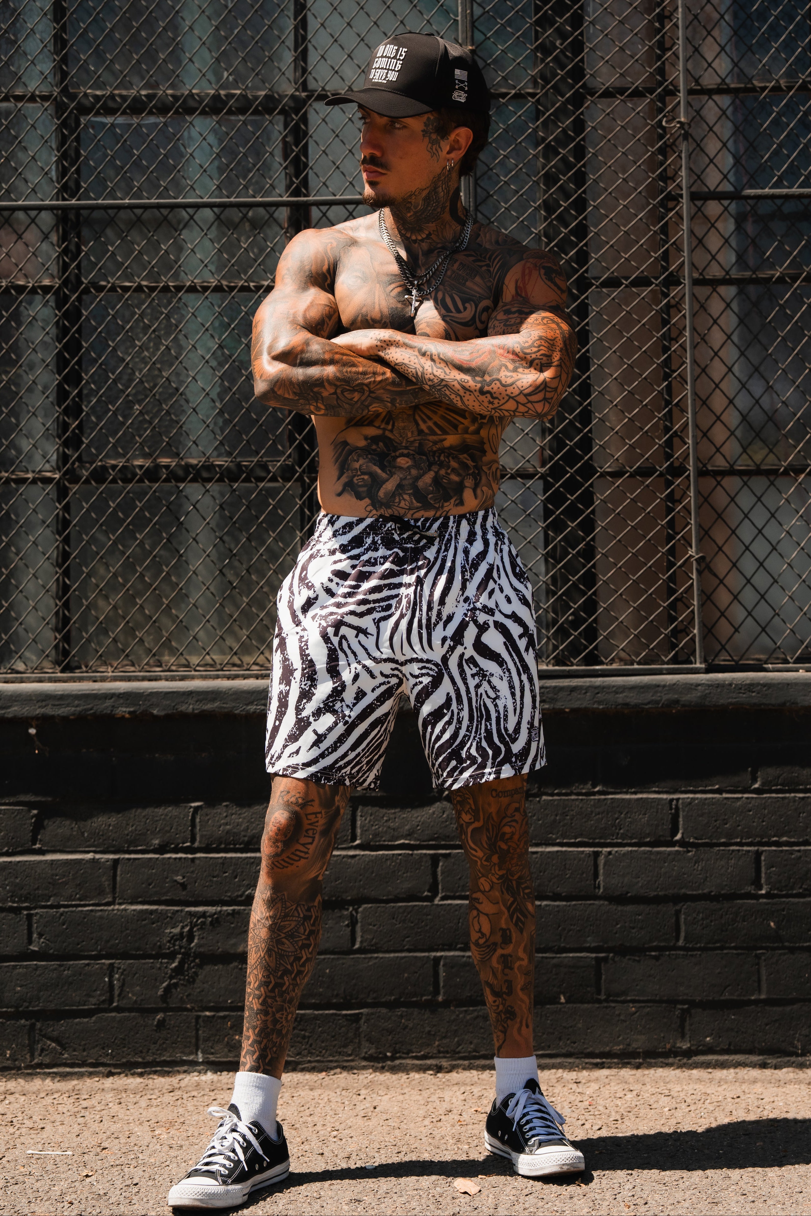 Men's Performance Training Shorts | 5.5"- Zebra Ops