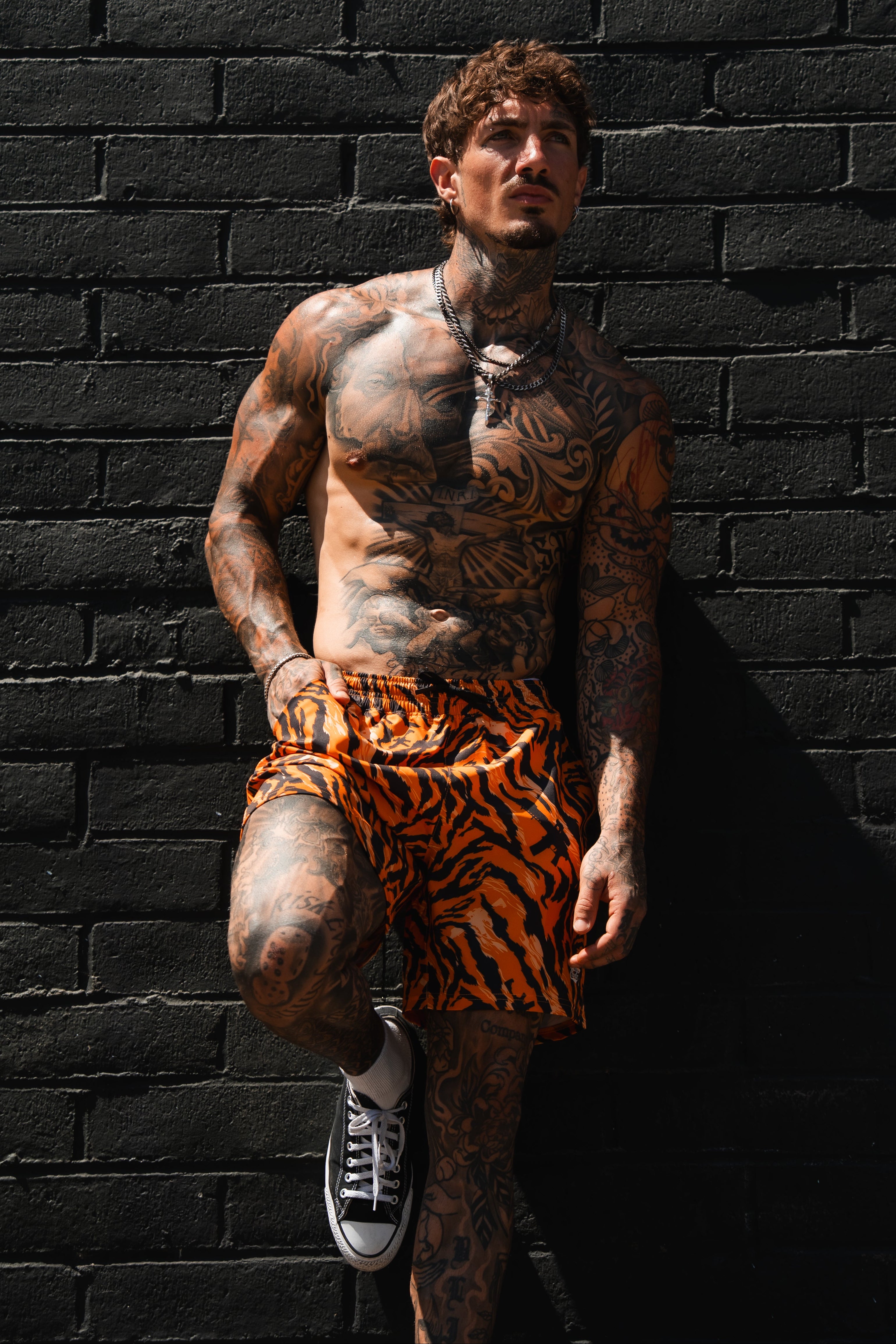 Men's Performance Training Shorts | 5.5"- Tiger Snipe