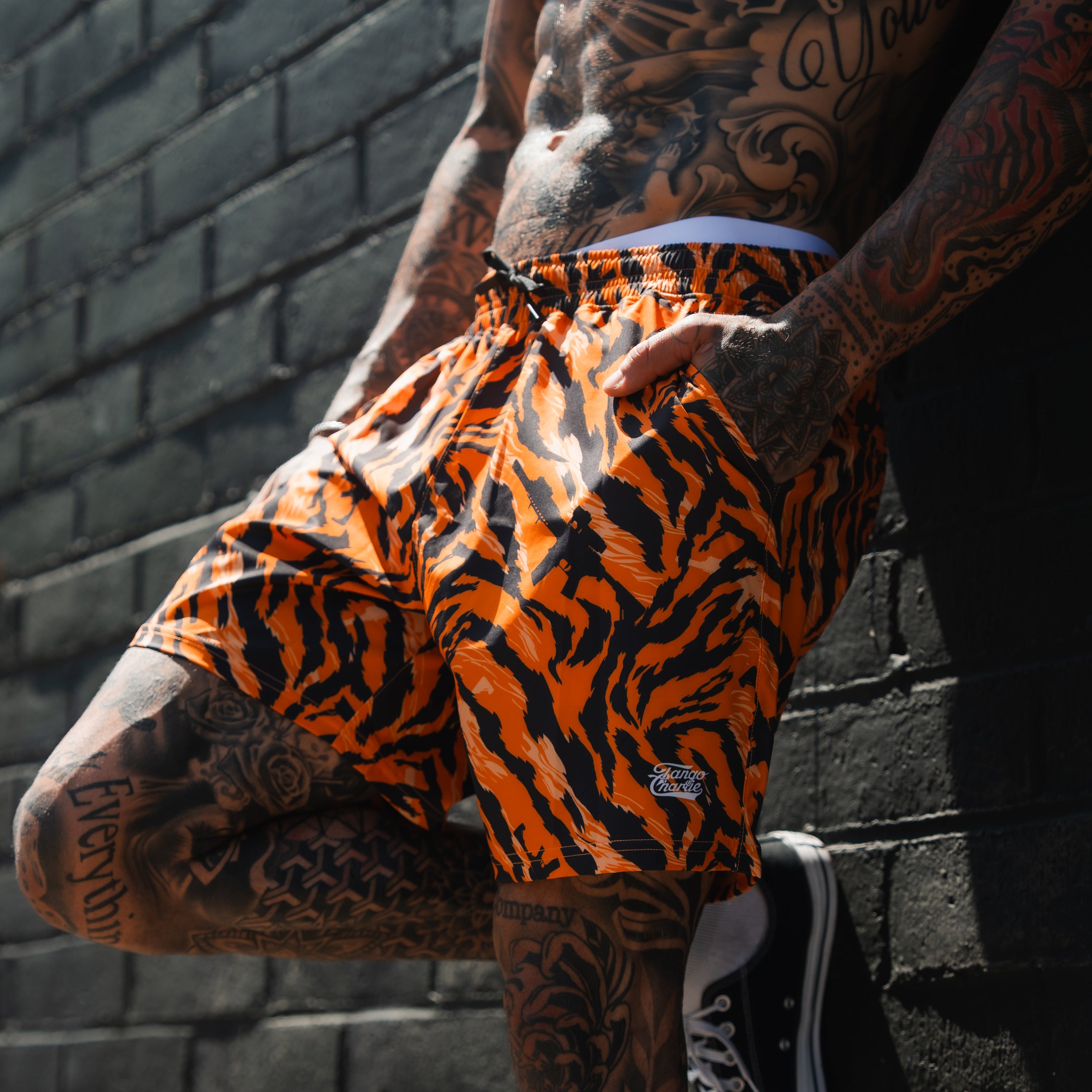 Men's Performance Training Shorts | 5.5"- Tiger Snipe