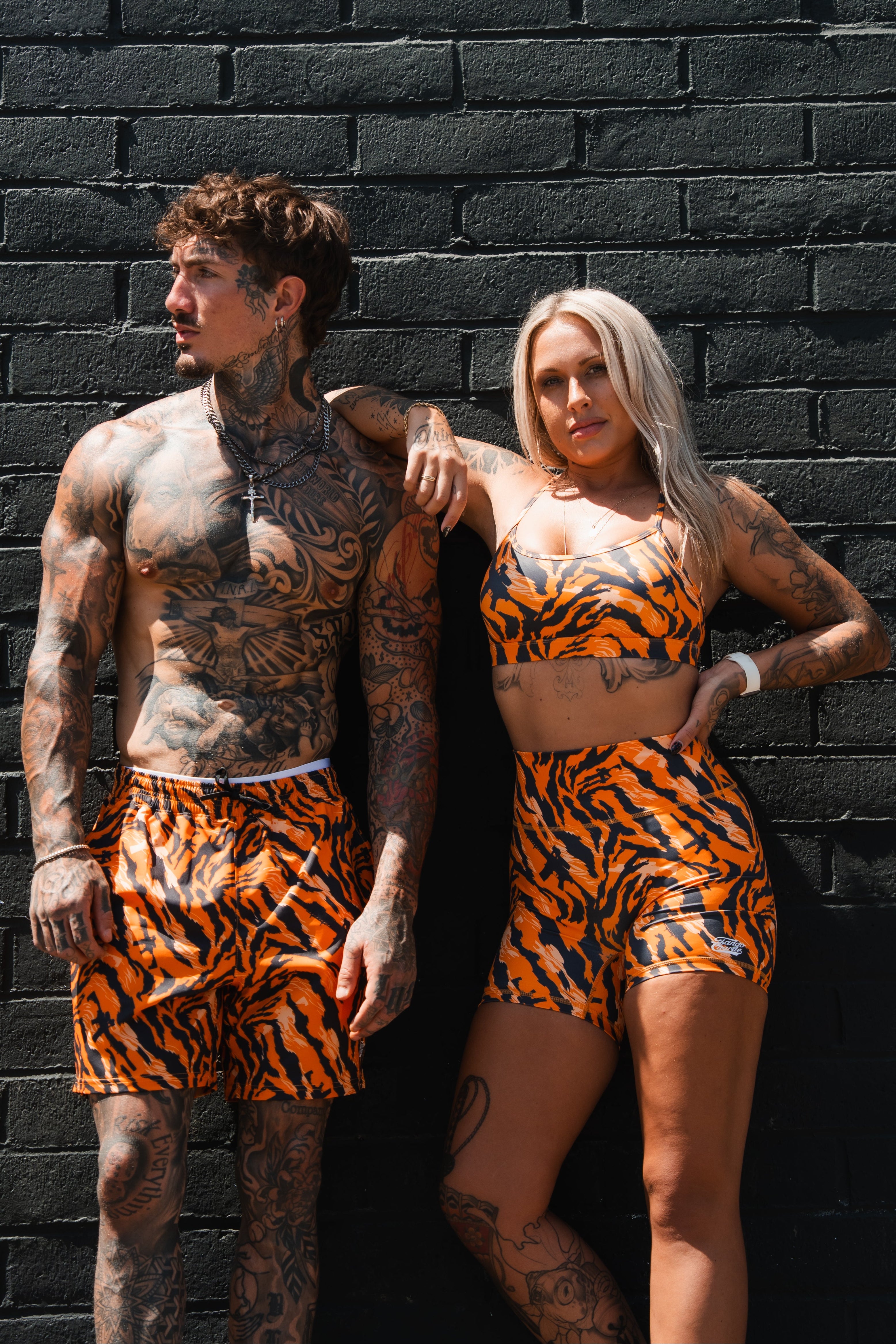 Women's High-Waisted Seamless Front Compression Training Shorts | Tiger Snipe