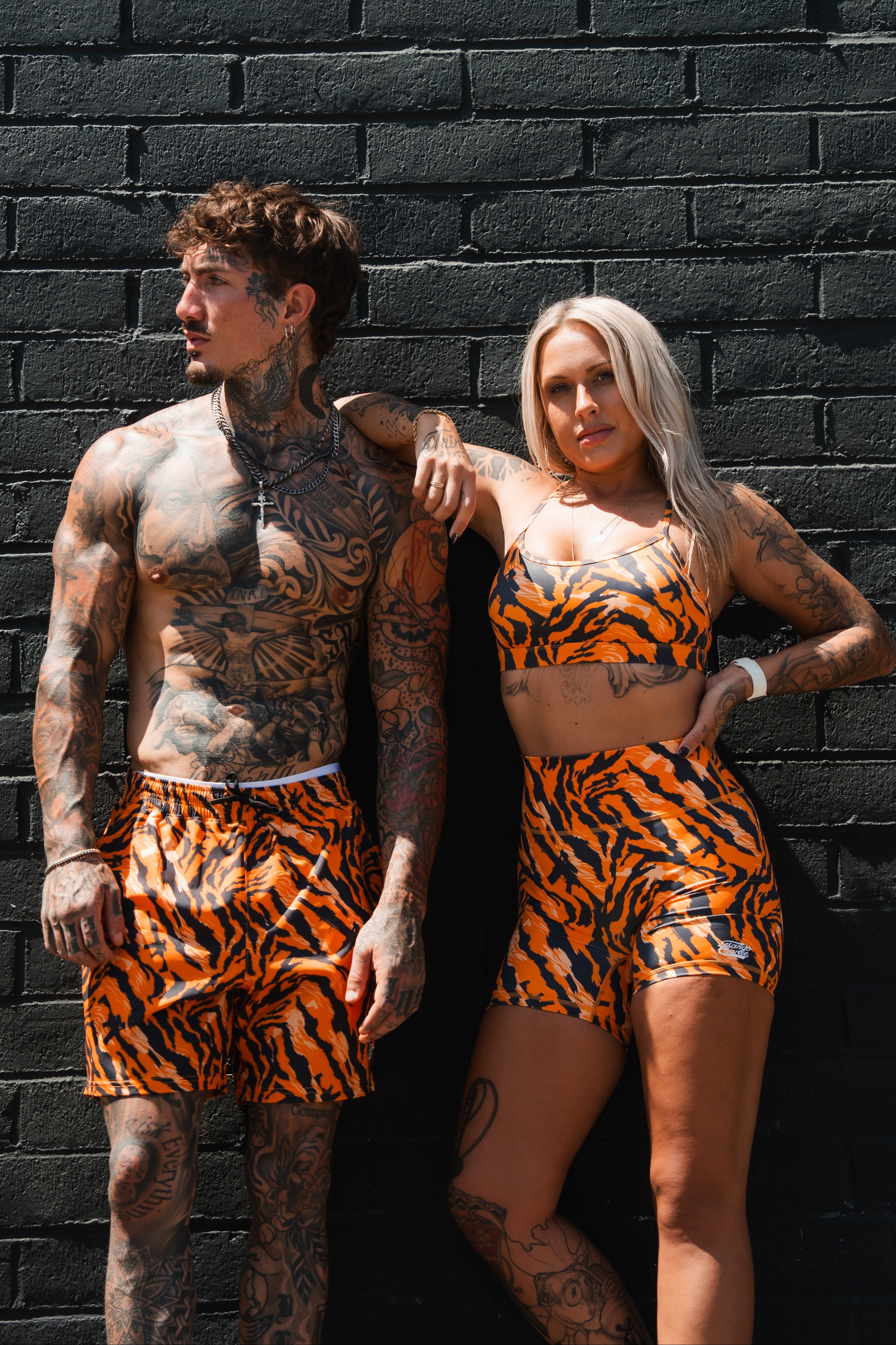 Men's Performance Training Shorts | 5.5"- Tiger Snipe