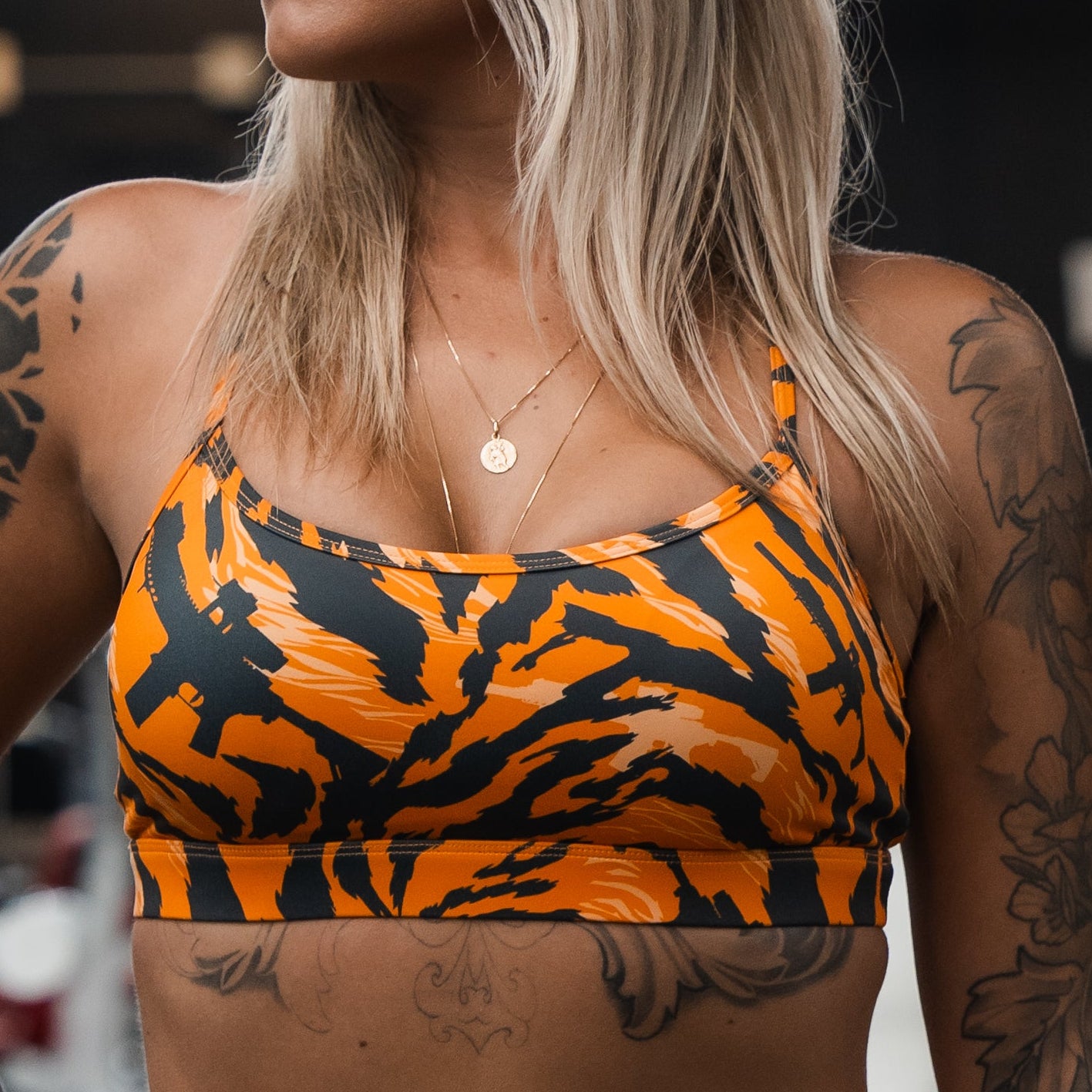 Y-Back Sports Bra | Tiger Snipe