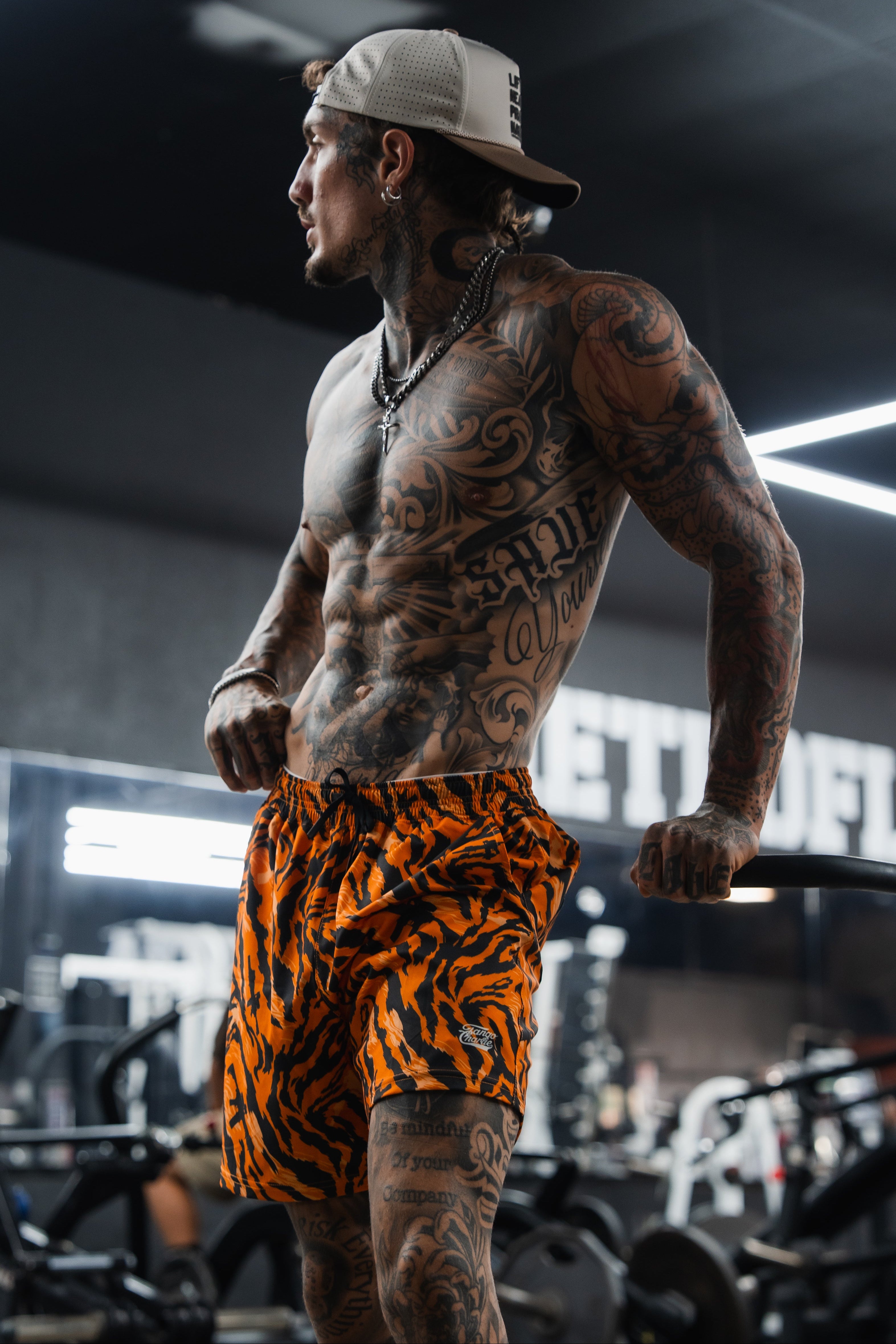 Men's Performance Training Shorts | 5.5"- Tiger Snipe