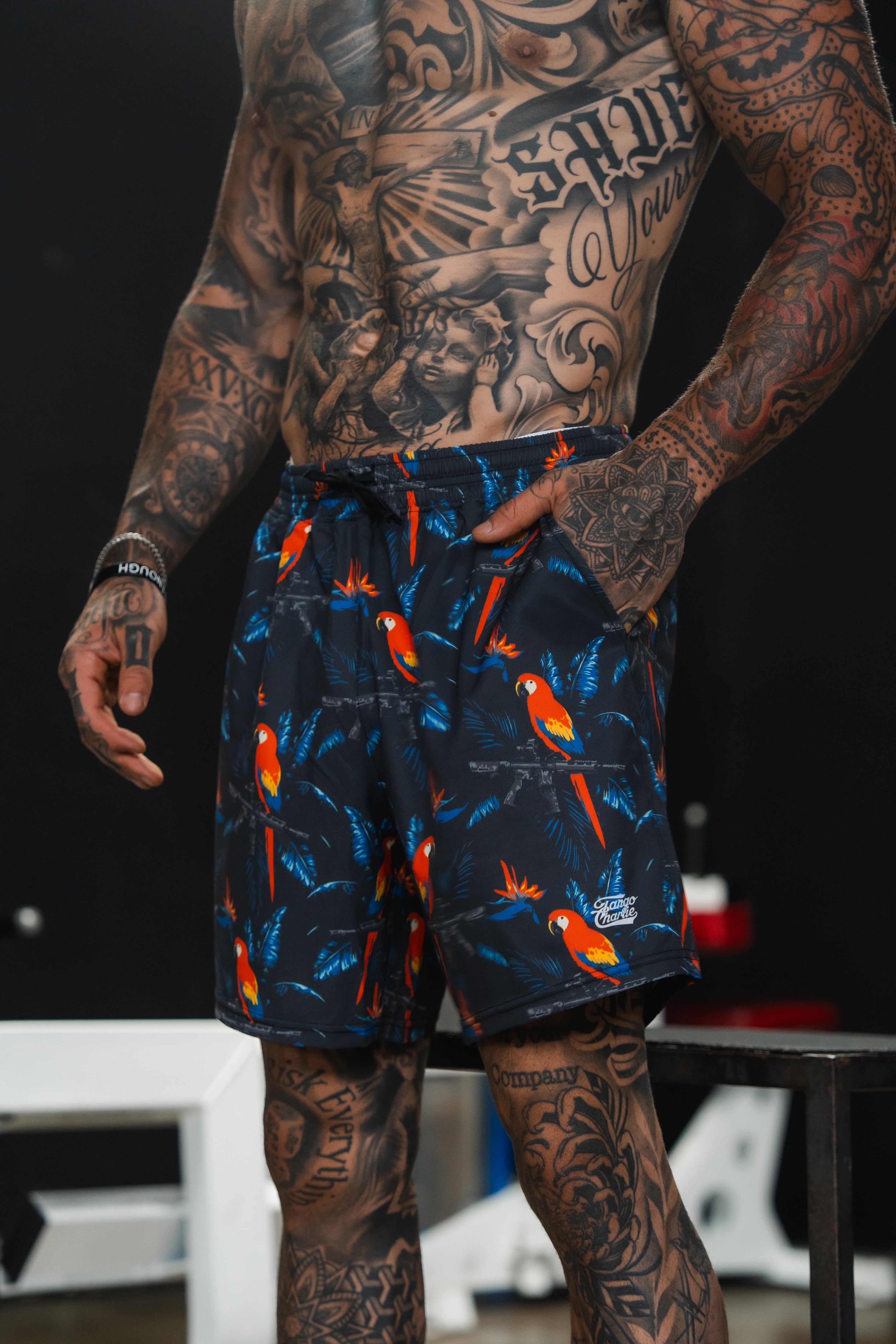 Men's Performance Training Shorts | 5.5"- Polly's Packing