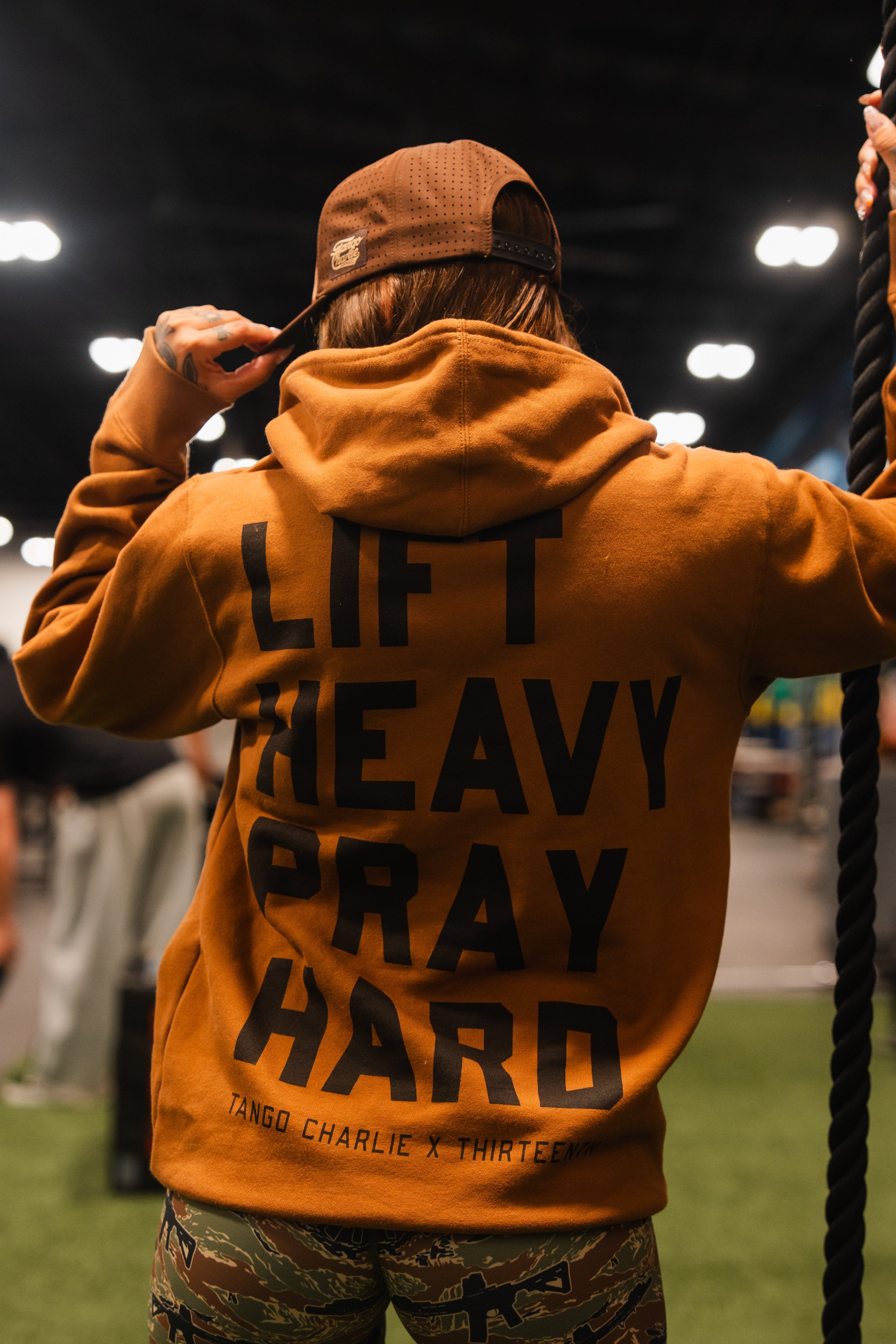 Lift Heavy. Pray Hard. - Hoodie