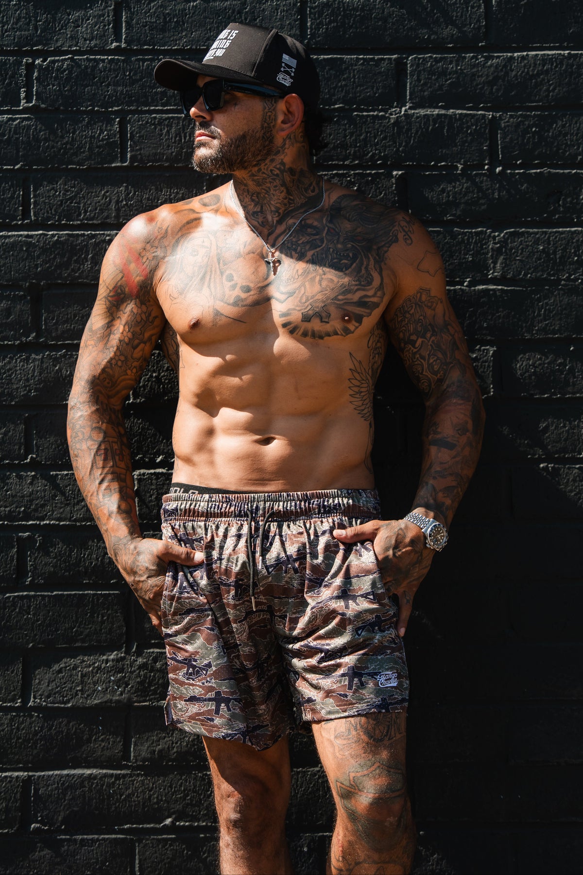 Men's Mesh Lifestyle Shorts | 5.5"- Snipes & Stripes