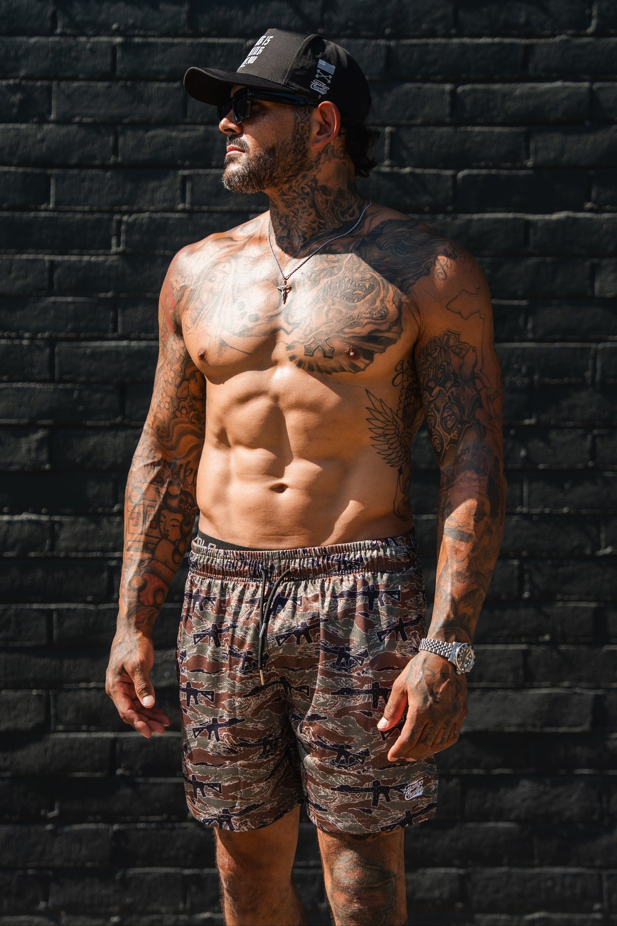 Men's Mesh Lifestyle Shorts | 5.5"- Snipes & Stripes