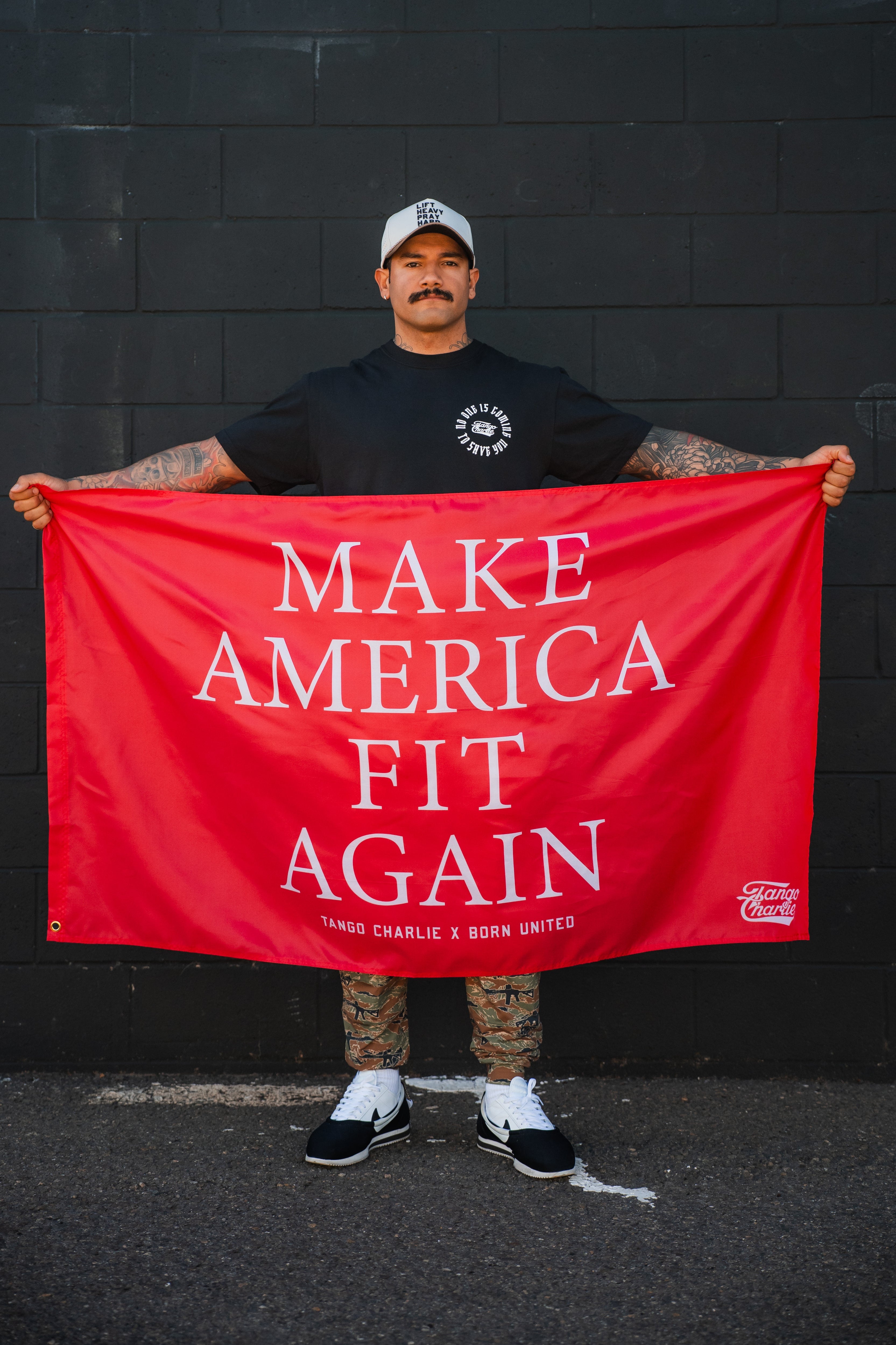 Make America Fit Again - Flag