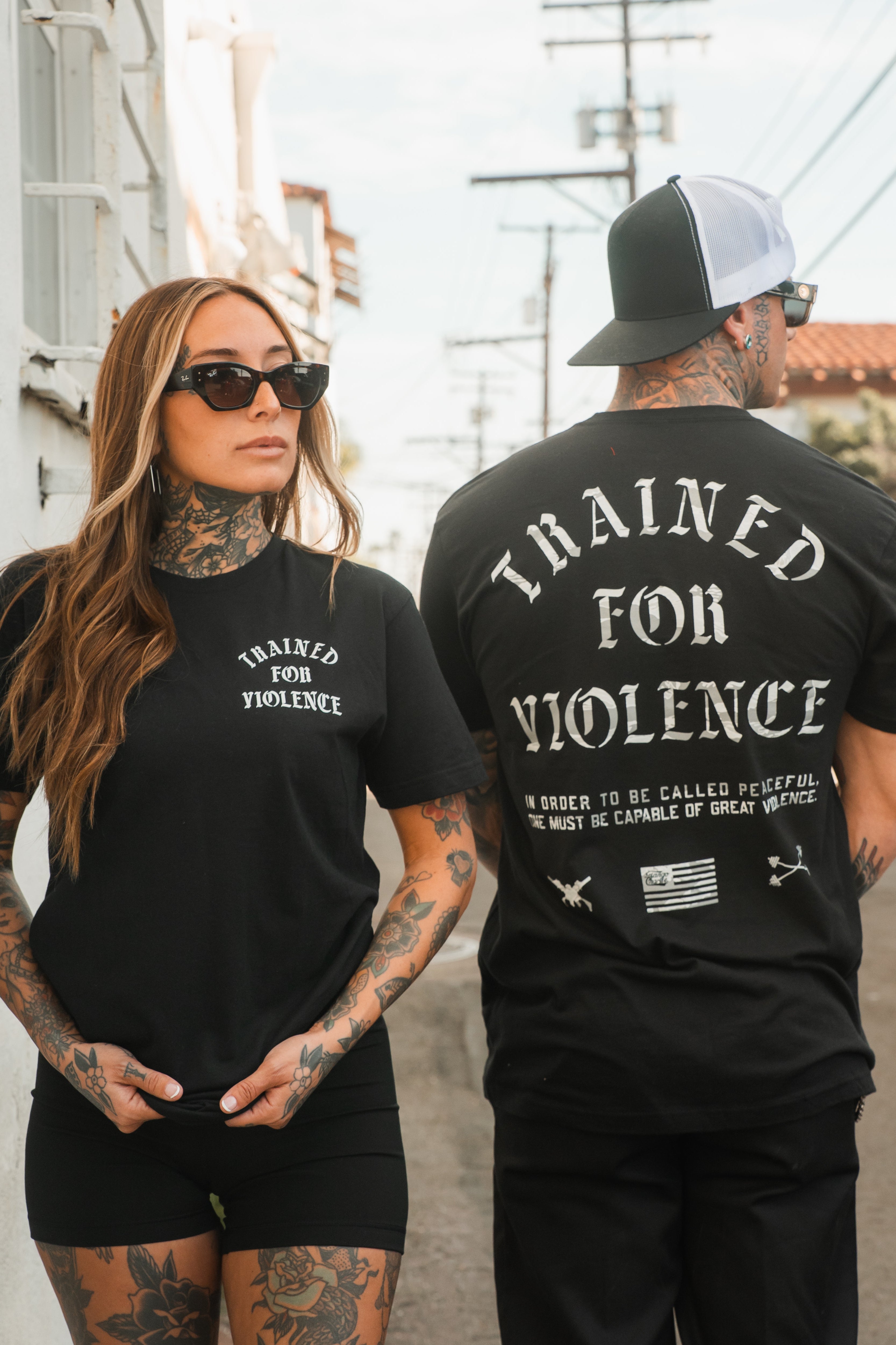 Trained for Violence - Tee