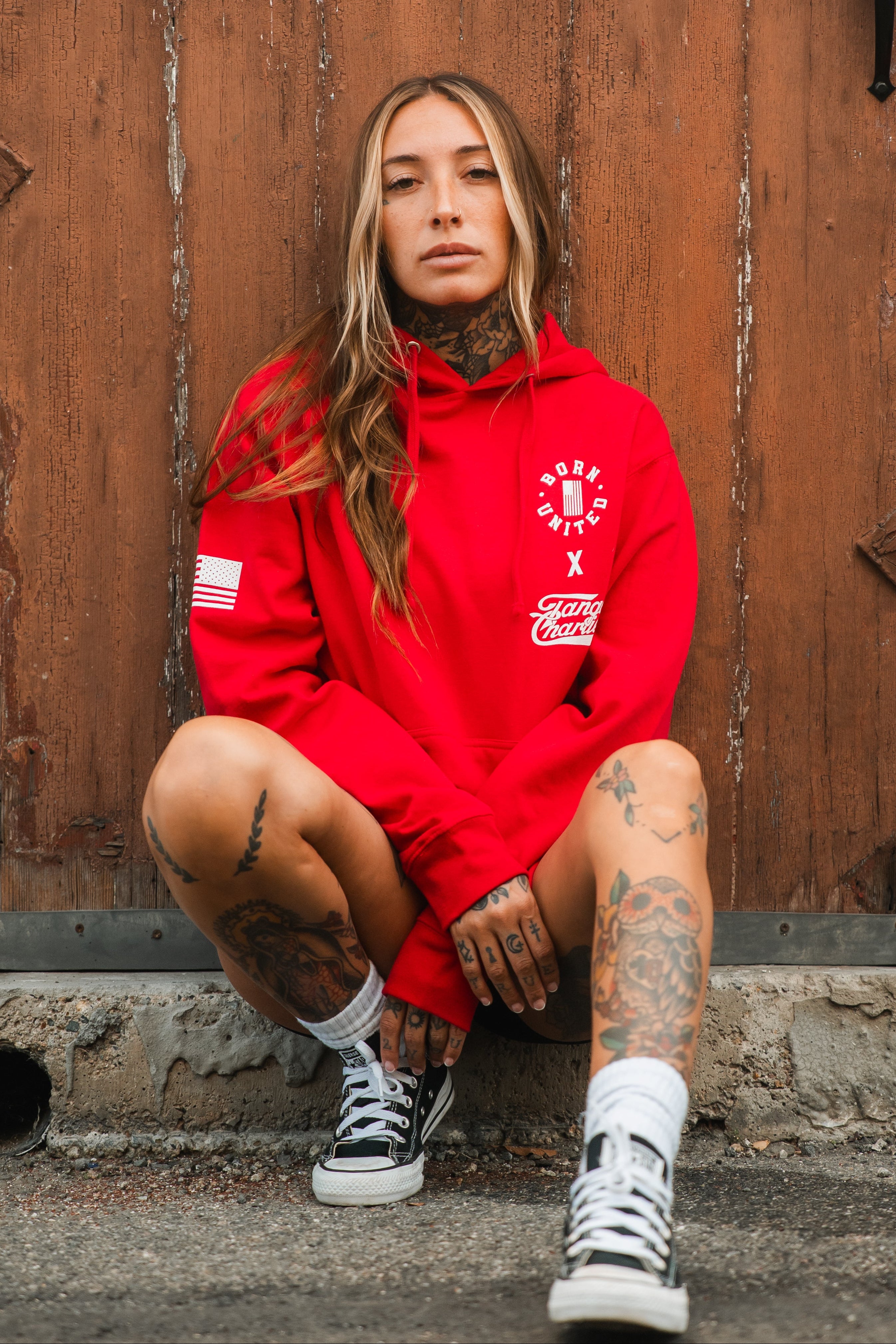Make America Fit Again Design - Red Hoodie