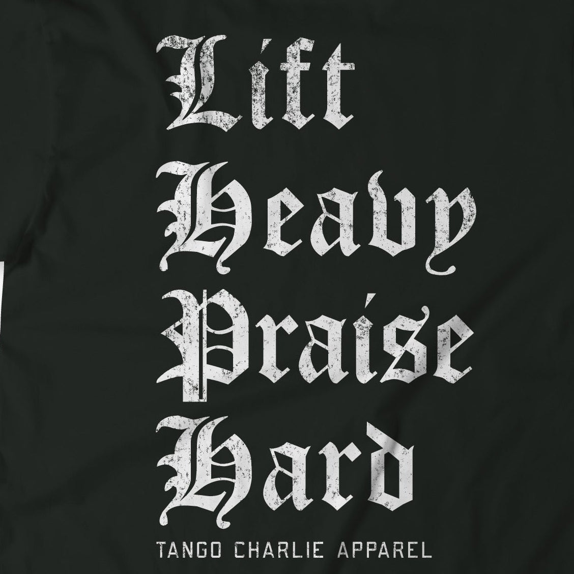 Lift Heavy. Praise Hard. - Patch