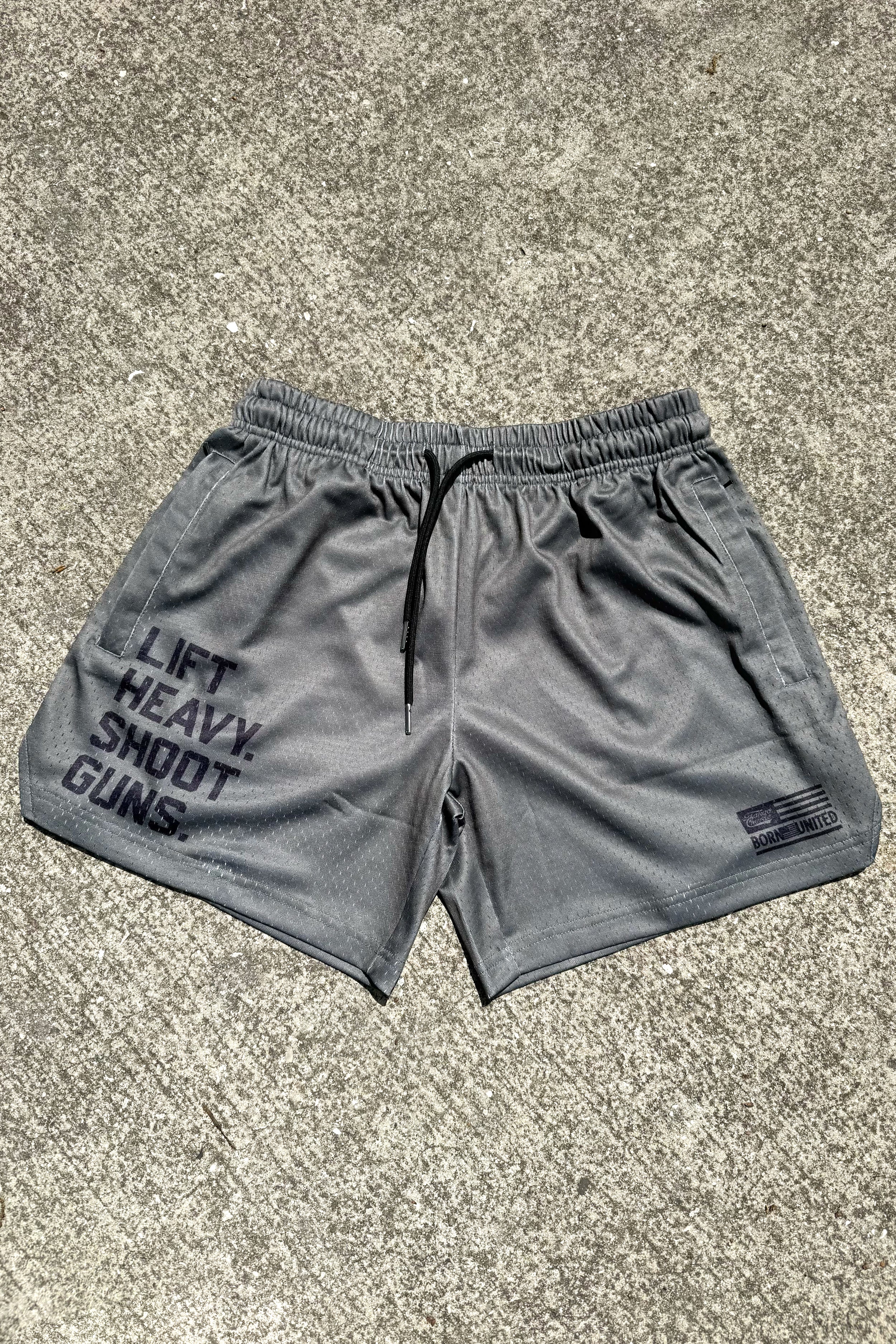 Men's Mesh Lifestyle Shorts | 5.5"- LHSG OD Green
