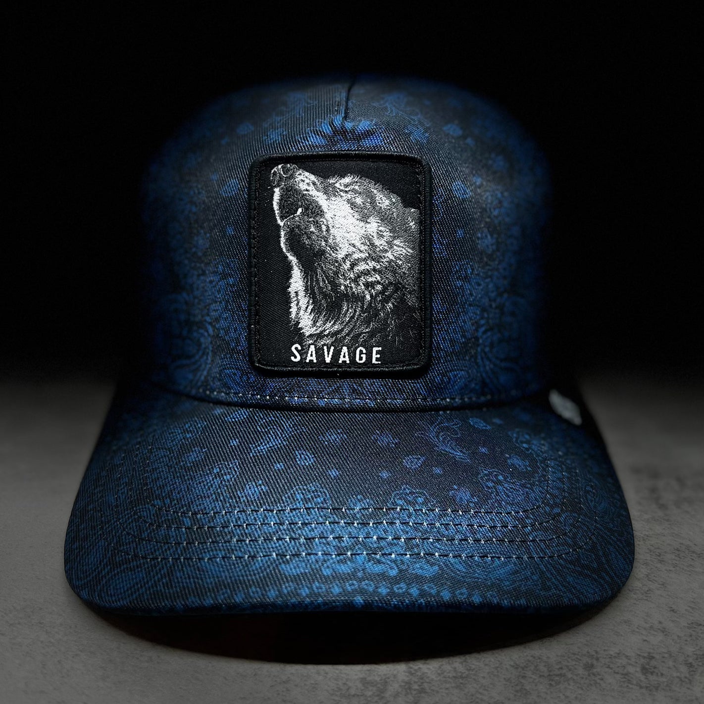 Savage Slate Paisley - Trucker Snapback Hat