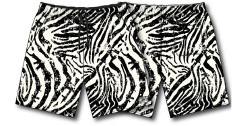 Men's Performance Training Shorts | 5.5"- Zebra Ops