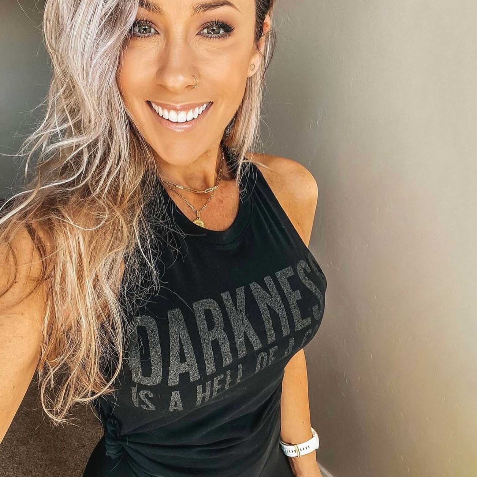 Darkness is a HELL of a Coach - Women's Crop Tank