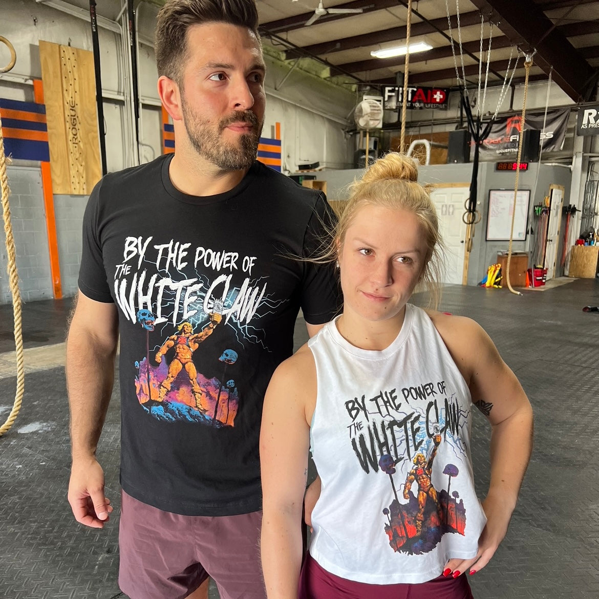 "By the Power of White Claw" - Women’s Crop tank