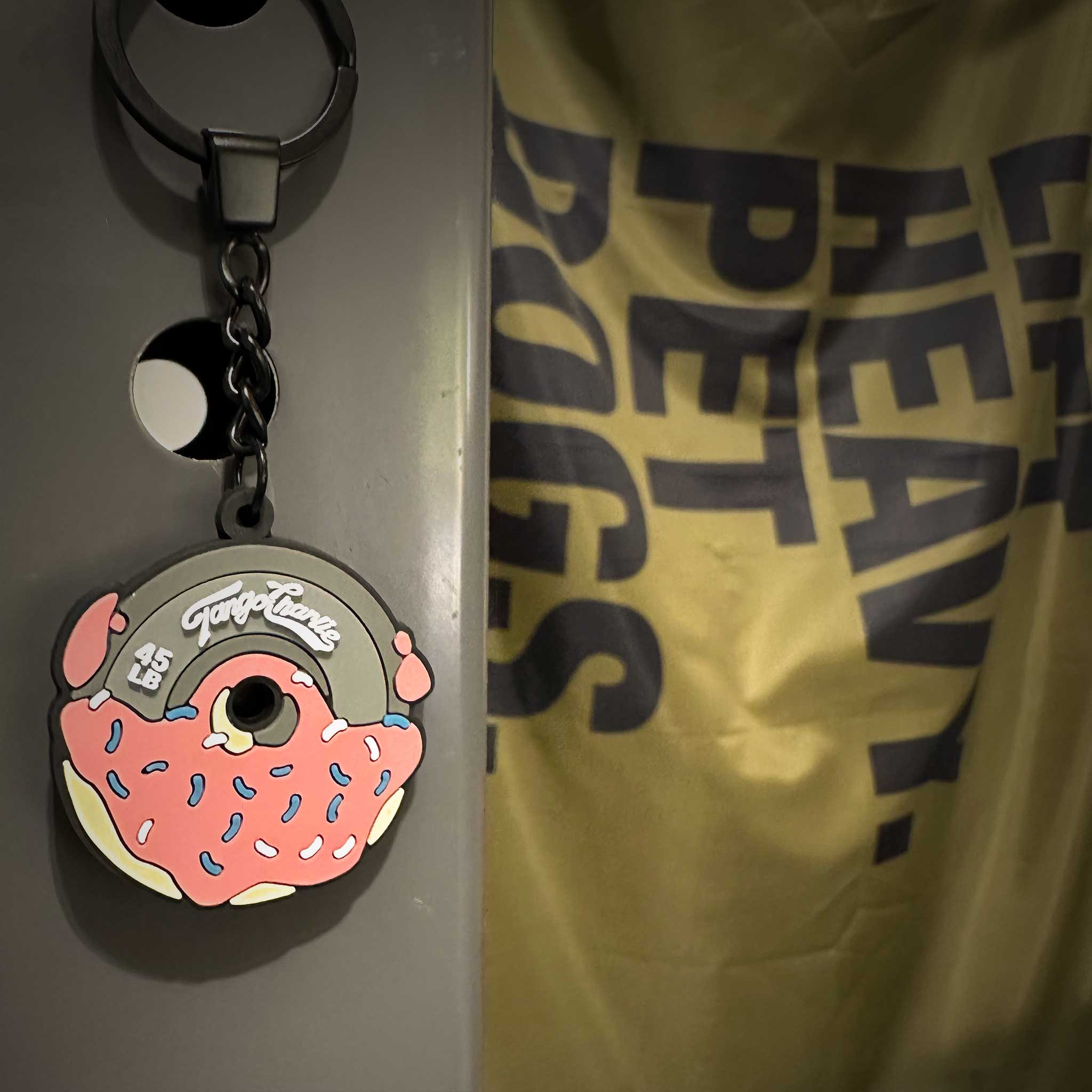 45lb Plate - Keychain