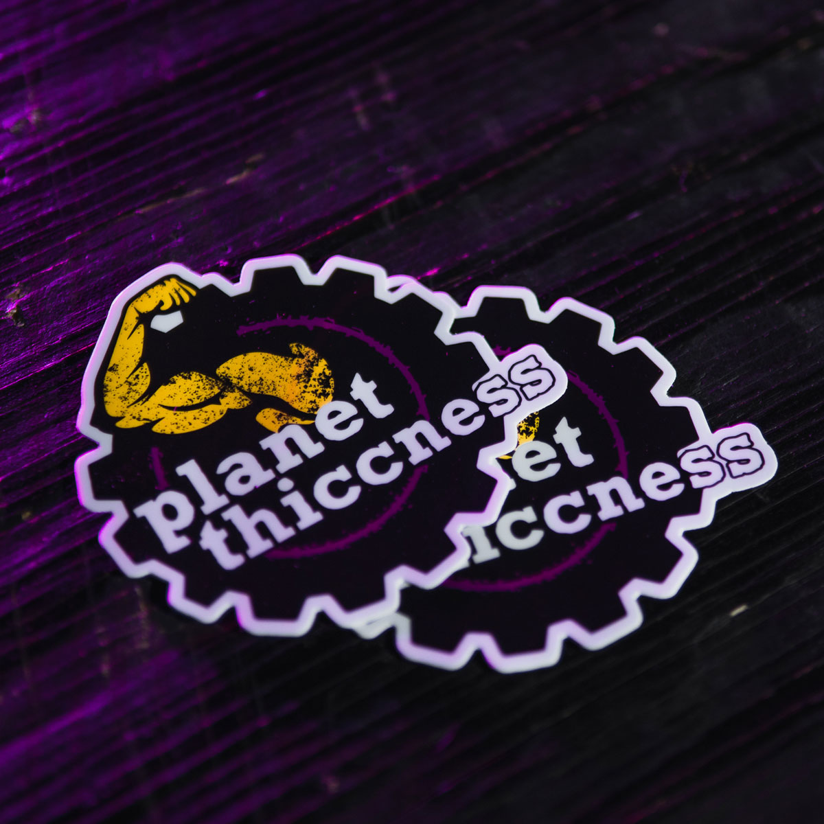 Planet Thiccness - Sticker