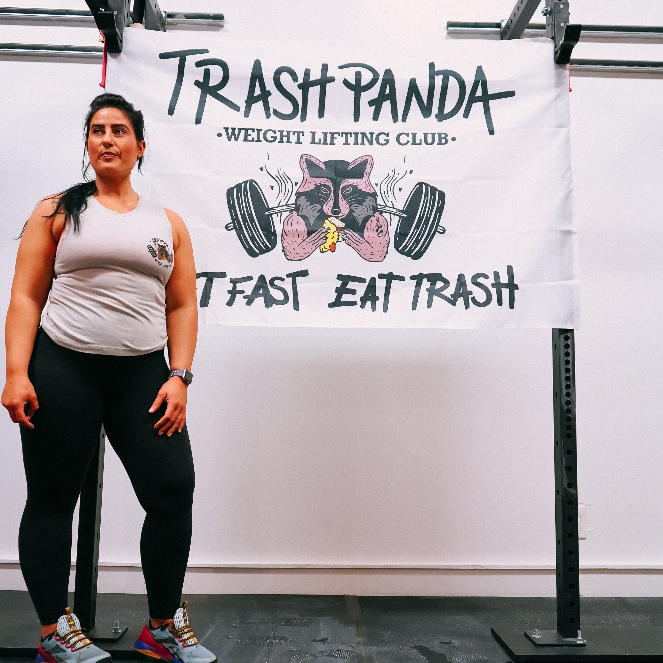"Trash Panda" - Flag / Wall Banner
