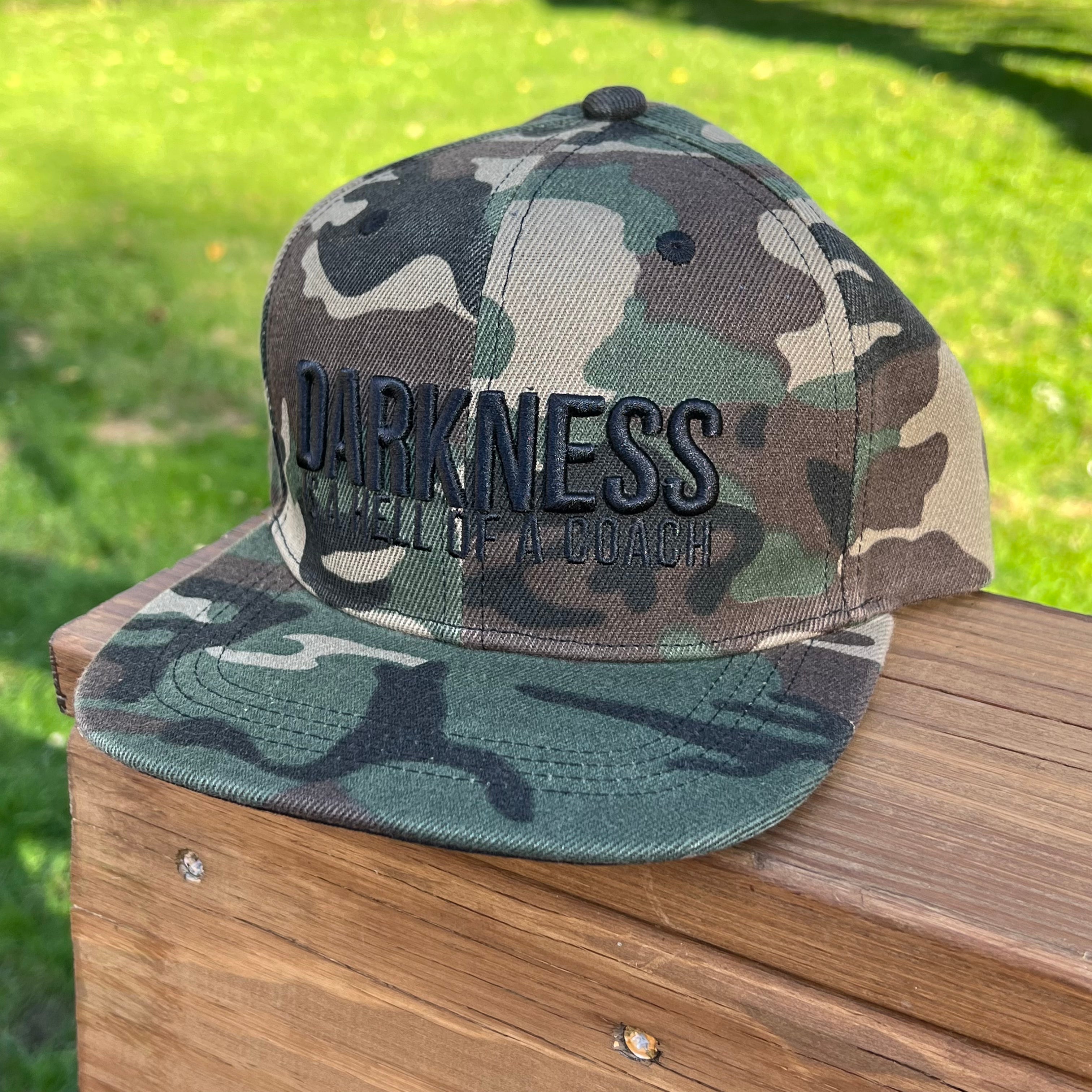 Darkness is a HELL of a Coach - Snapback Hat