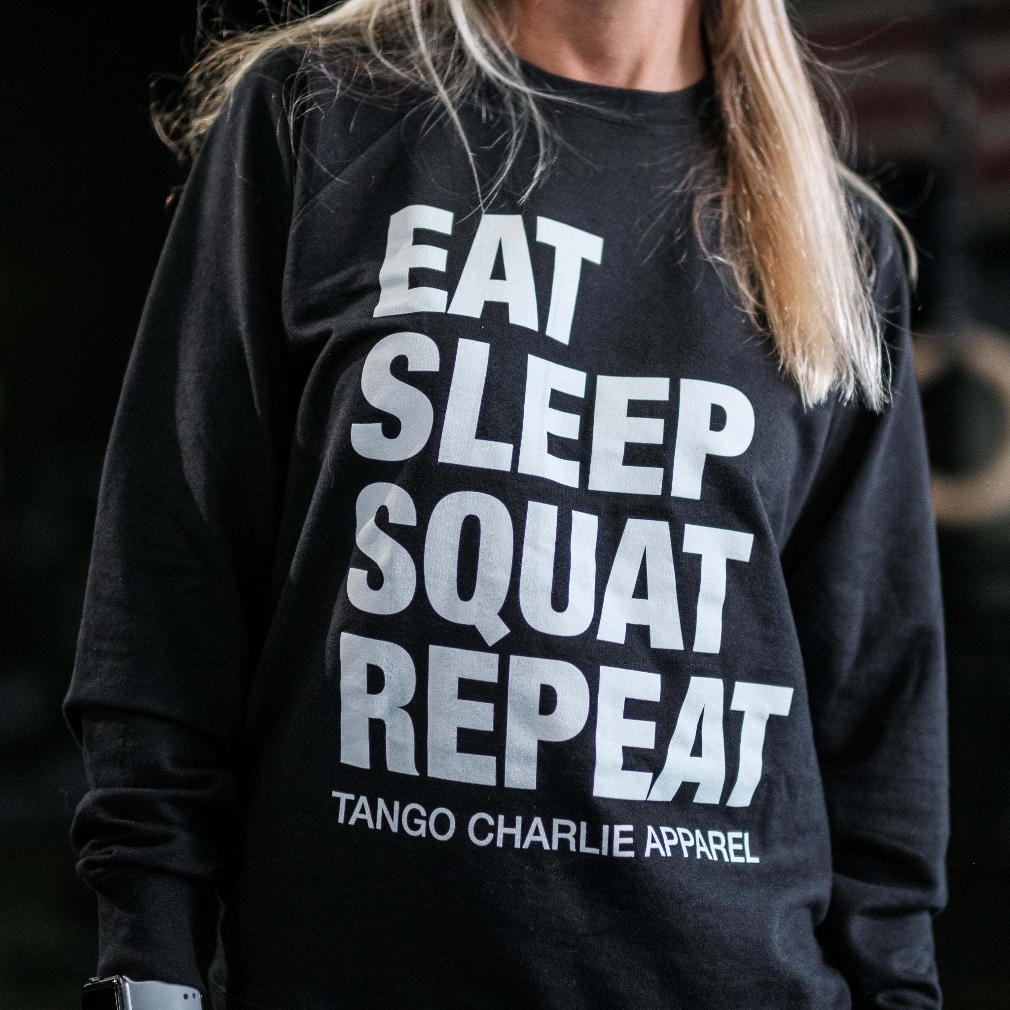 Eat Sleep Squat Repeat - Crewneck