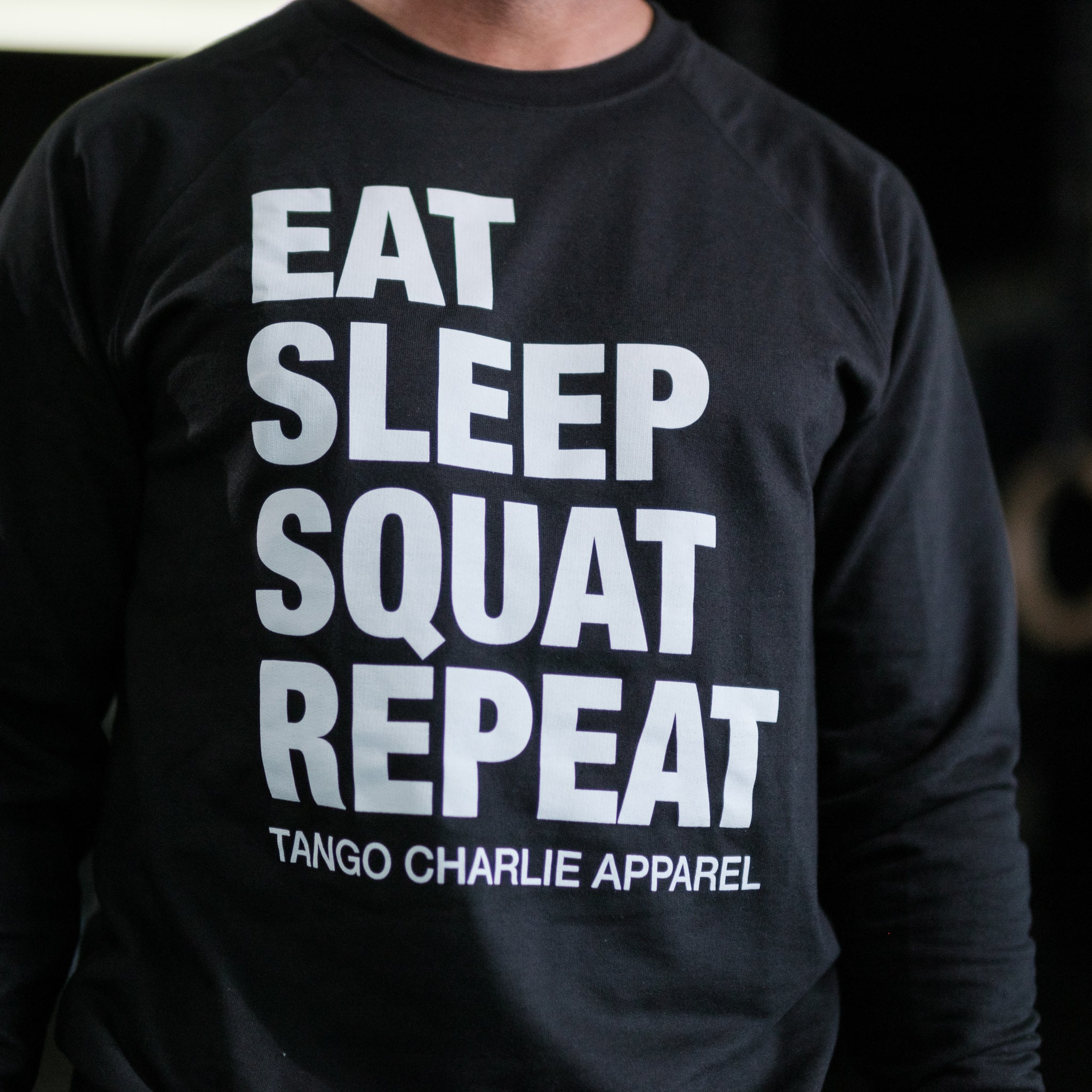 Eat Sleep Squat Repeat - Crewneck