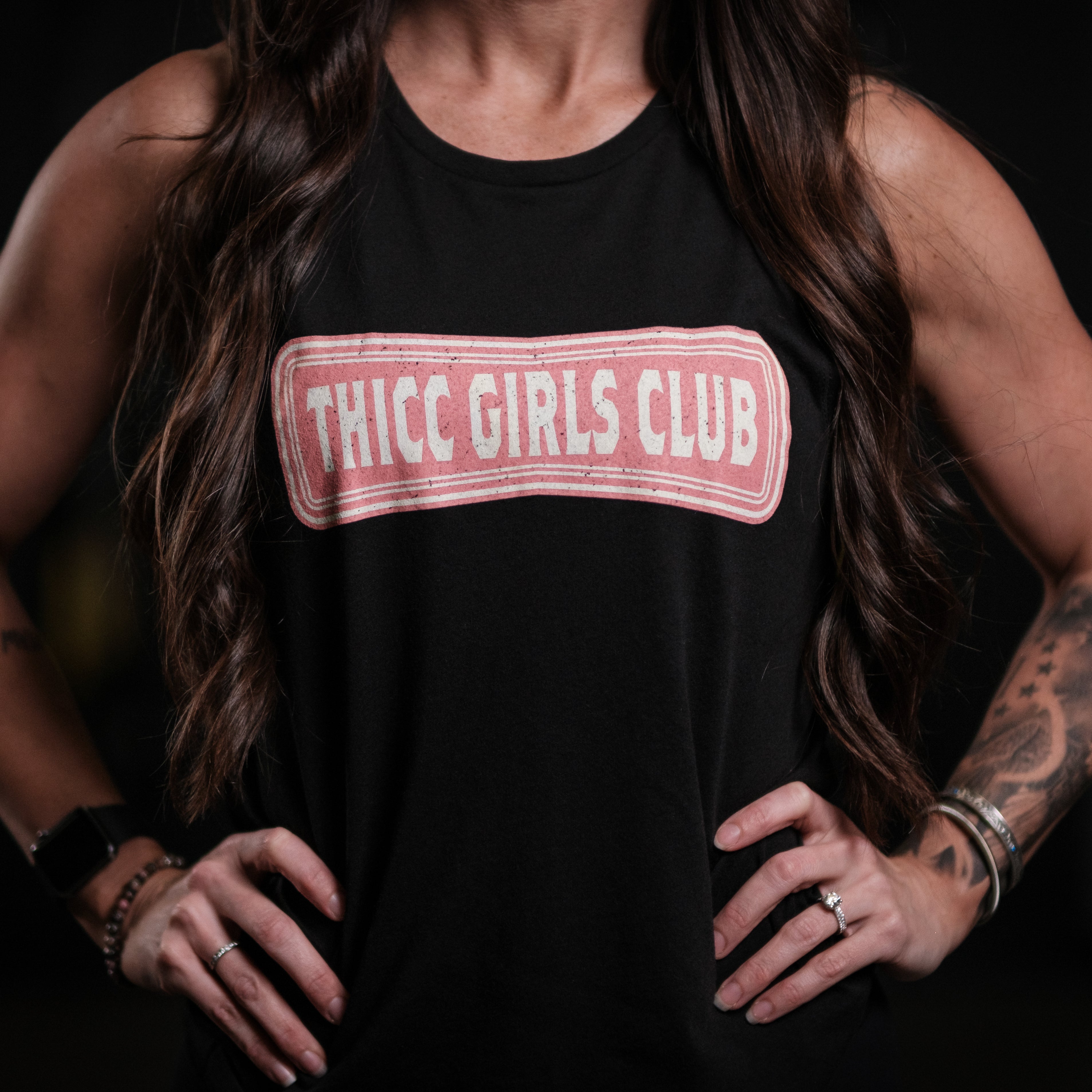 THICC Girls Club - Women's Muscle Tank