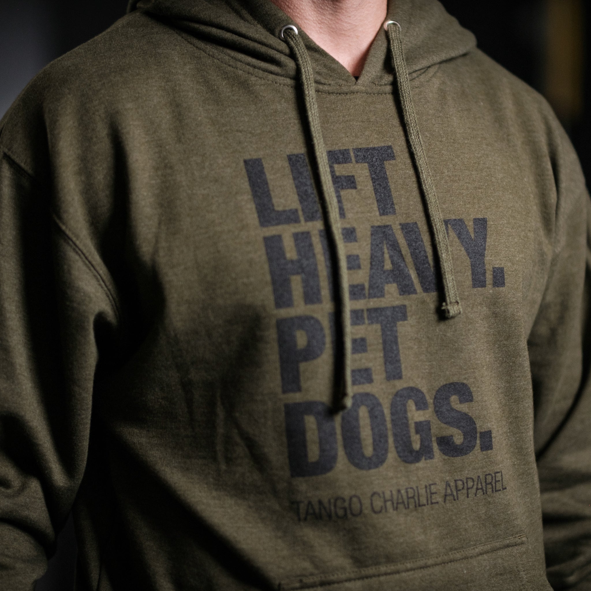 Lift Heavy. Pet Dogs. - Hoodie
