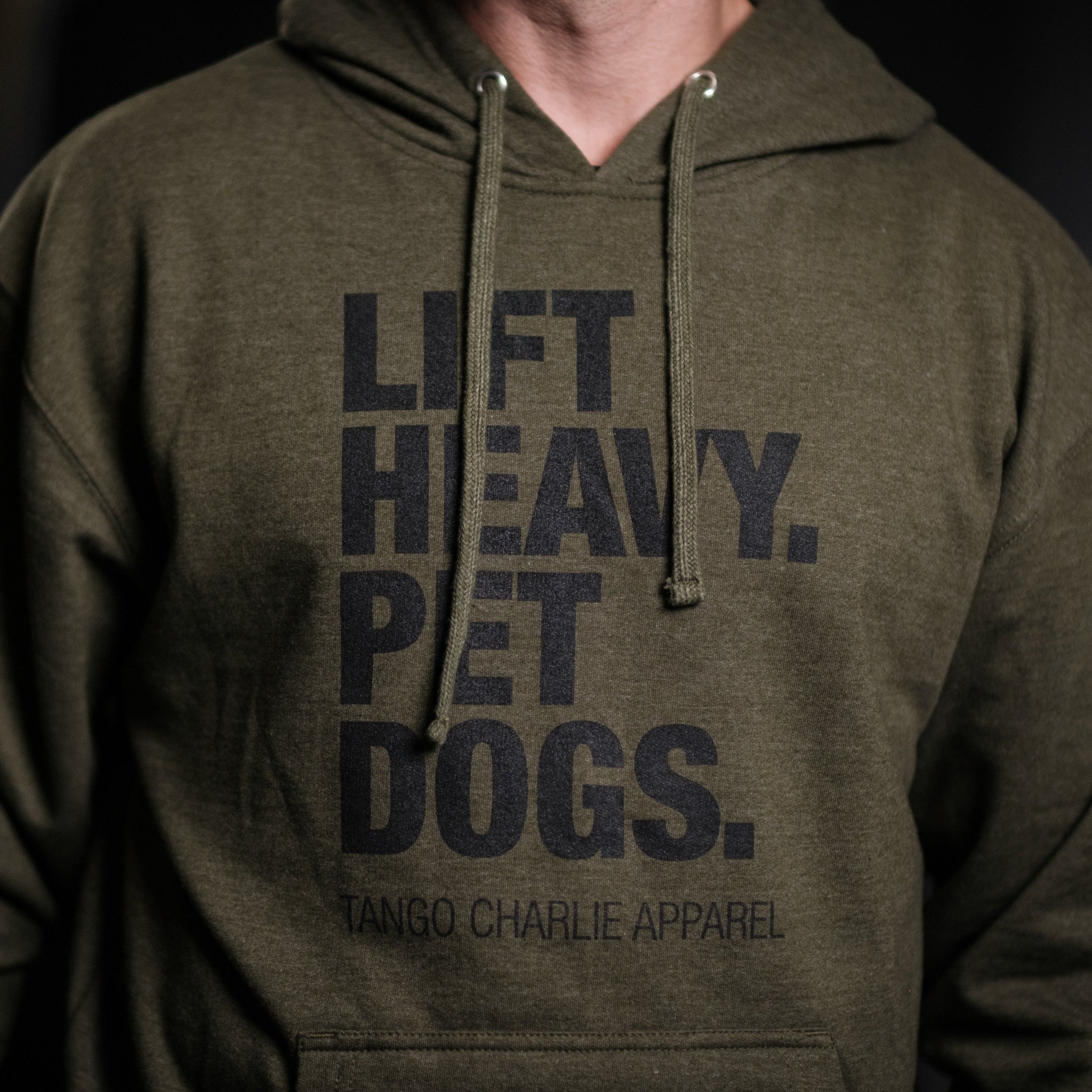 Lift Heavy. Pet Dogs. - Hoodie