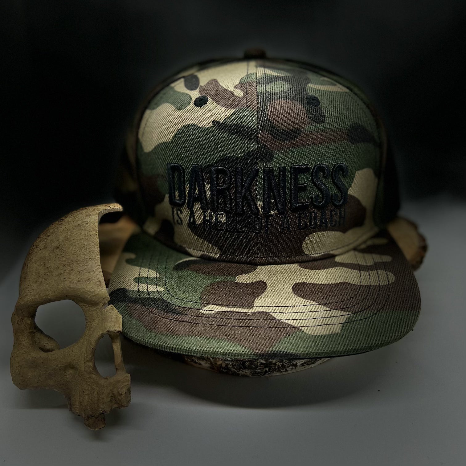 Darkness is a HELL of a Coach - Snapback Hat