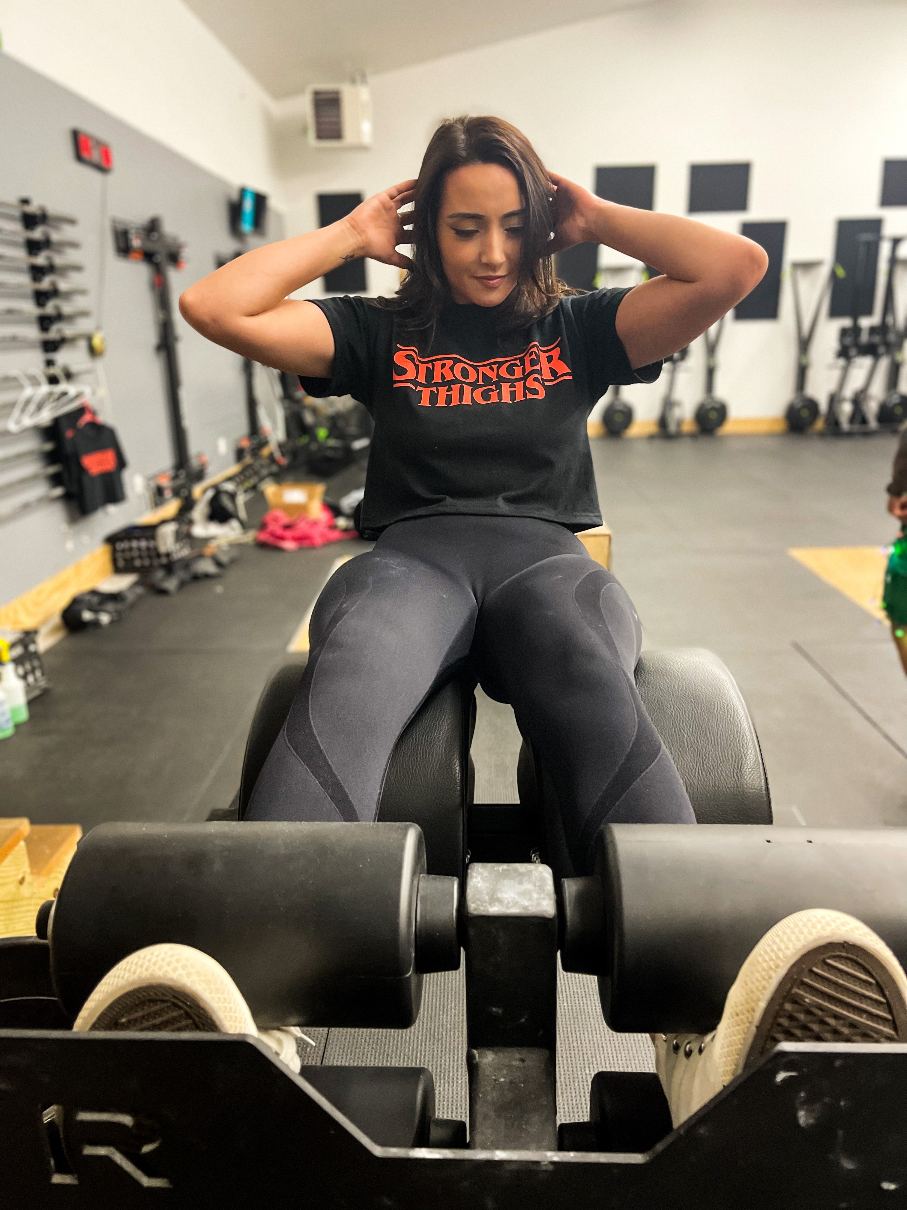 "Stronger Thighs" - Women's Champion Pump Cover Crop
