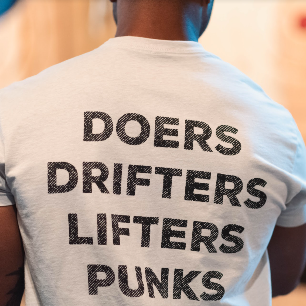 "Doers Drifters Lifters Punks" - Unisex Tee