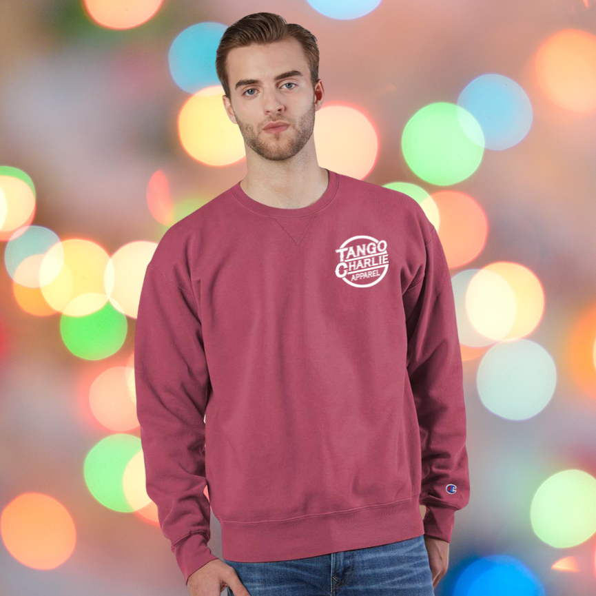 Cranberry Holiday Champion Crewneck