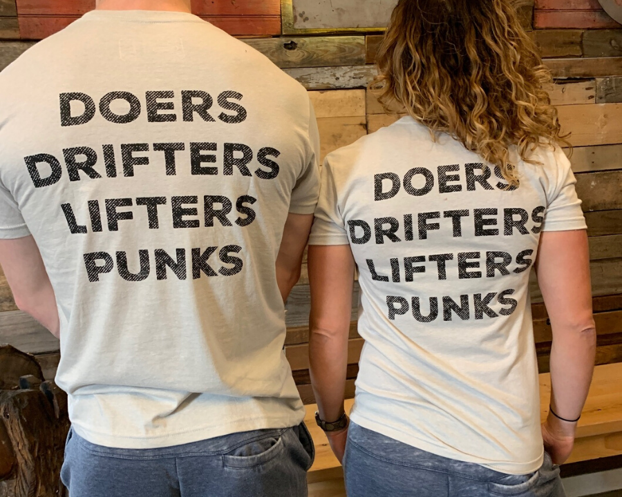 "Doers Drifters Lifters Punks" - Unisex Tee