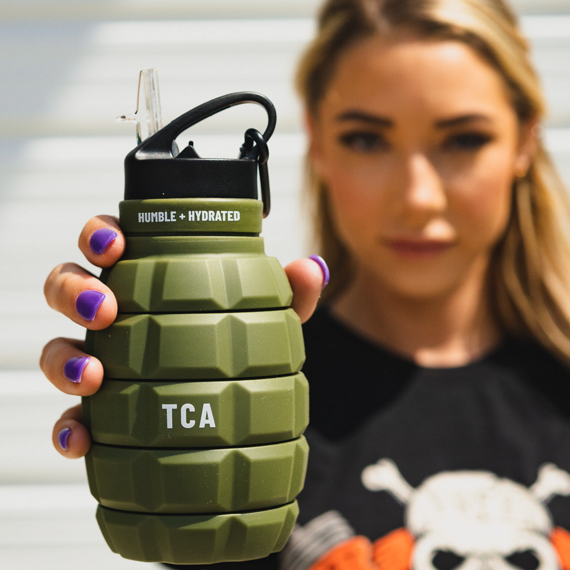 Buy Jug or Nade Mega 4000ml Grenade Water Bottle is Your Goto Big Water Jug  with Attitude. Over 1 Gallon (135 oz), Perfect for Intense Workouts,  Tactical, Camping and Survival Gear (Army