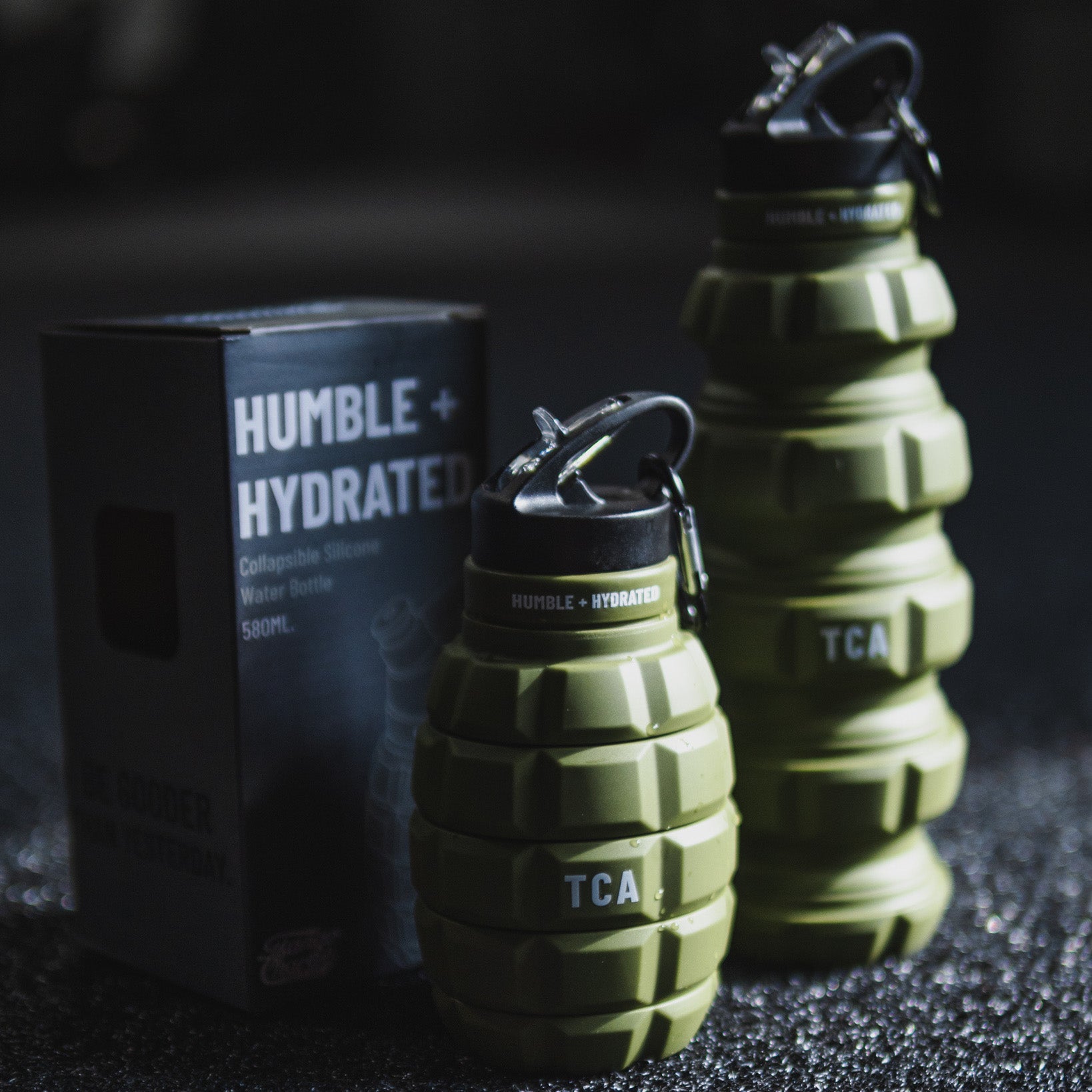 Grenade Foldable Water Bottle - 20 oz