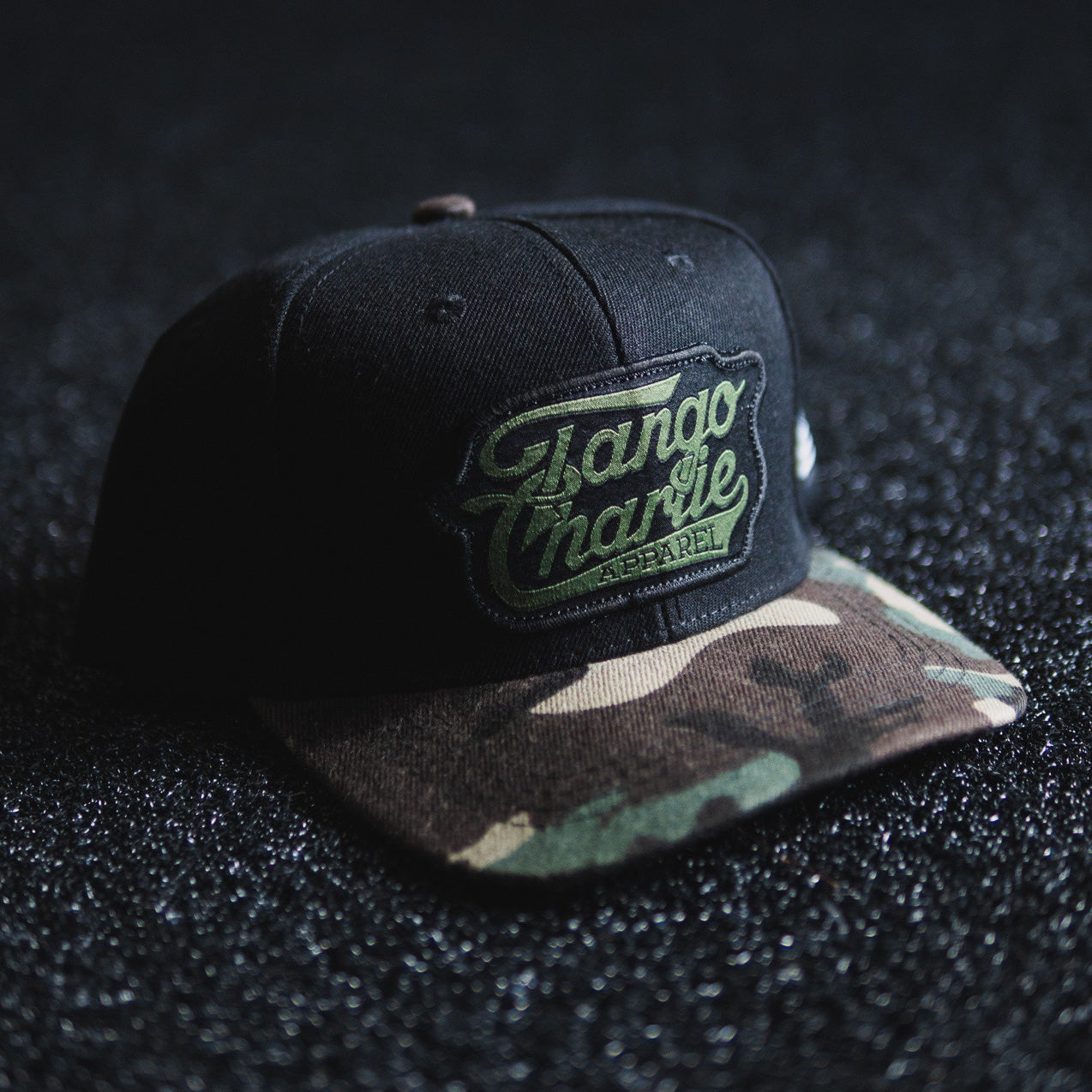 Tango Charlie Camo Snapback Hat