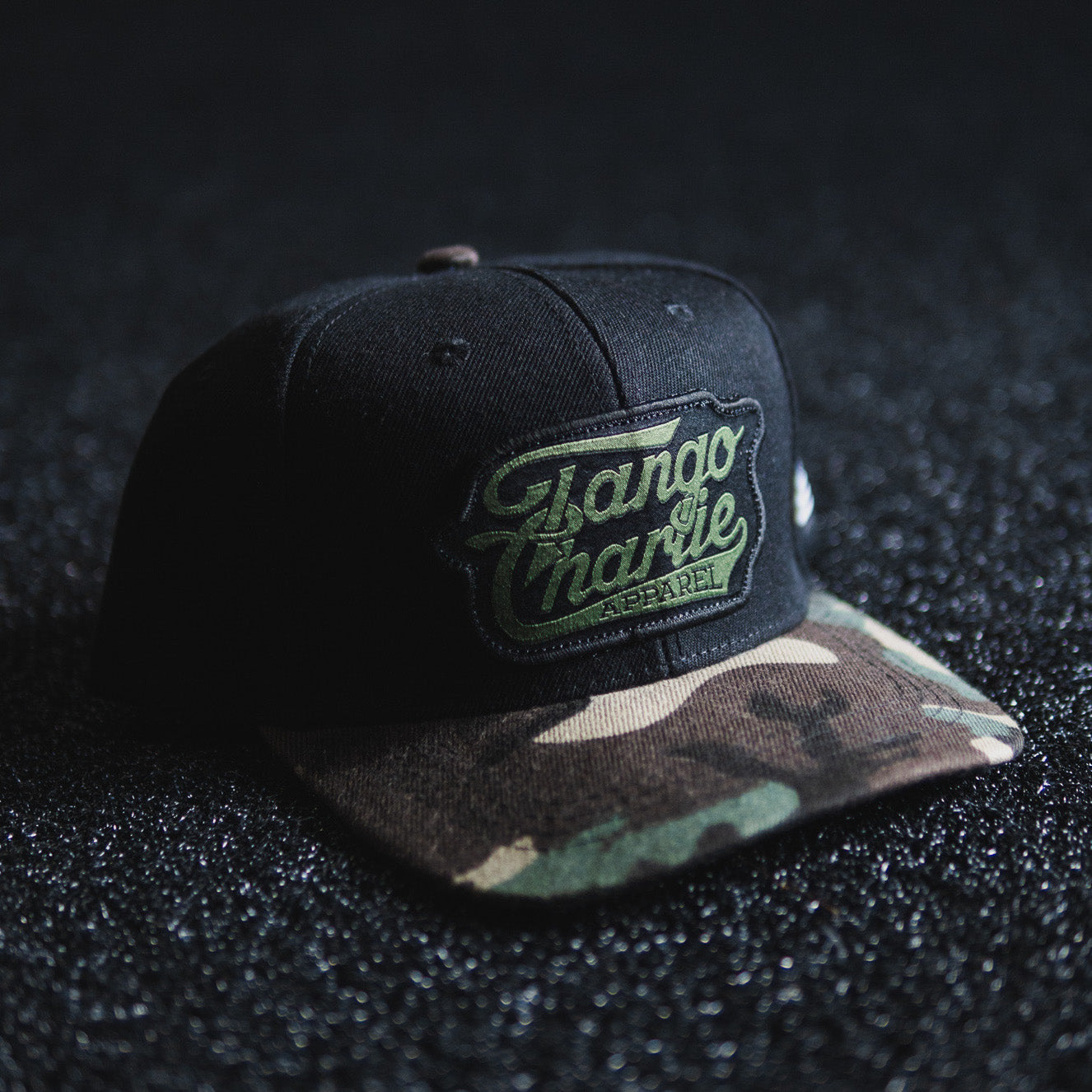 Tango Charlie Camo Snapback Hat