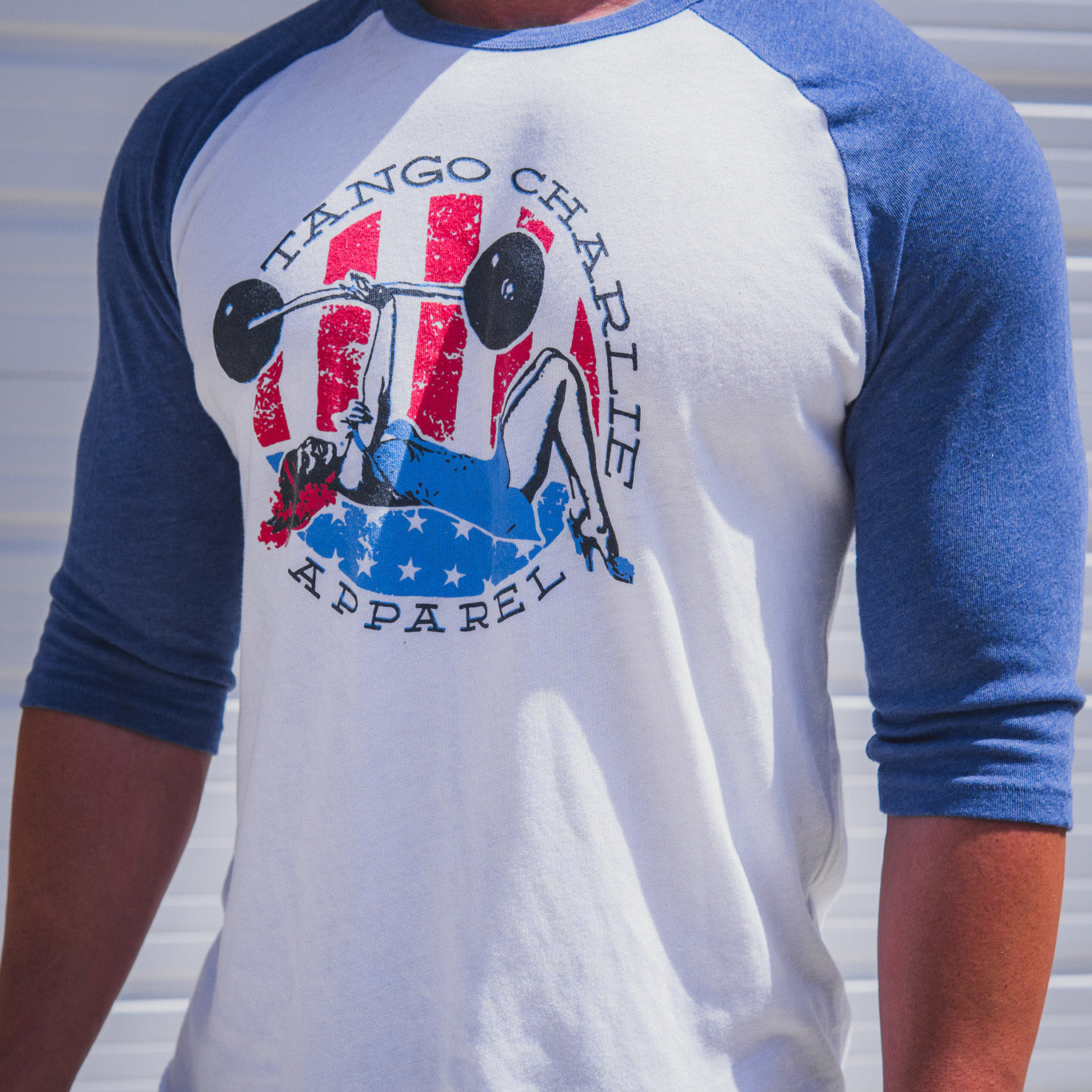 "Americana" - Unisex 3/4 Sleeve