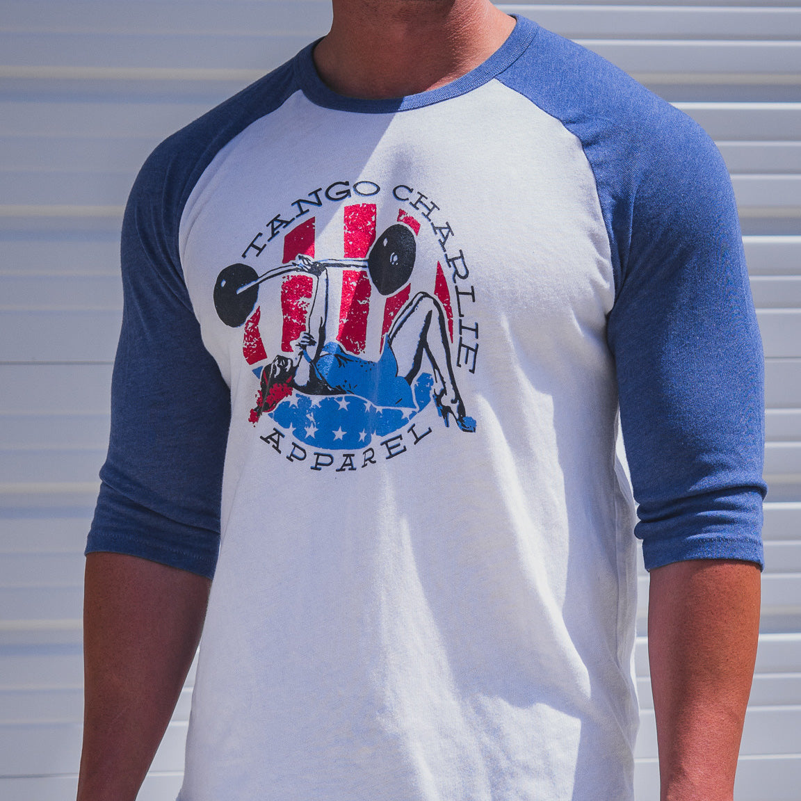 "Americana" - Unisex 3/4 Sleeve