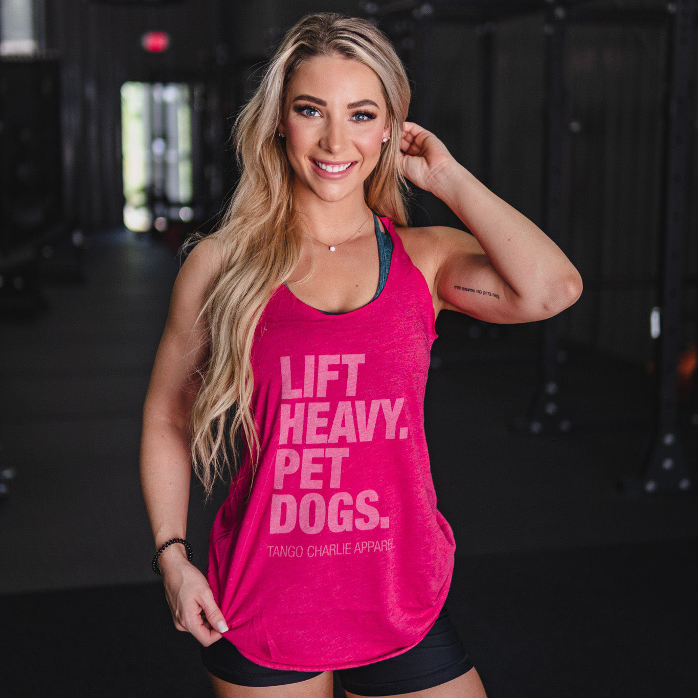 Lift Heavy. Pet Dogs. - Women's Tank