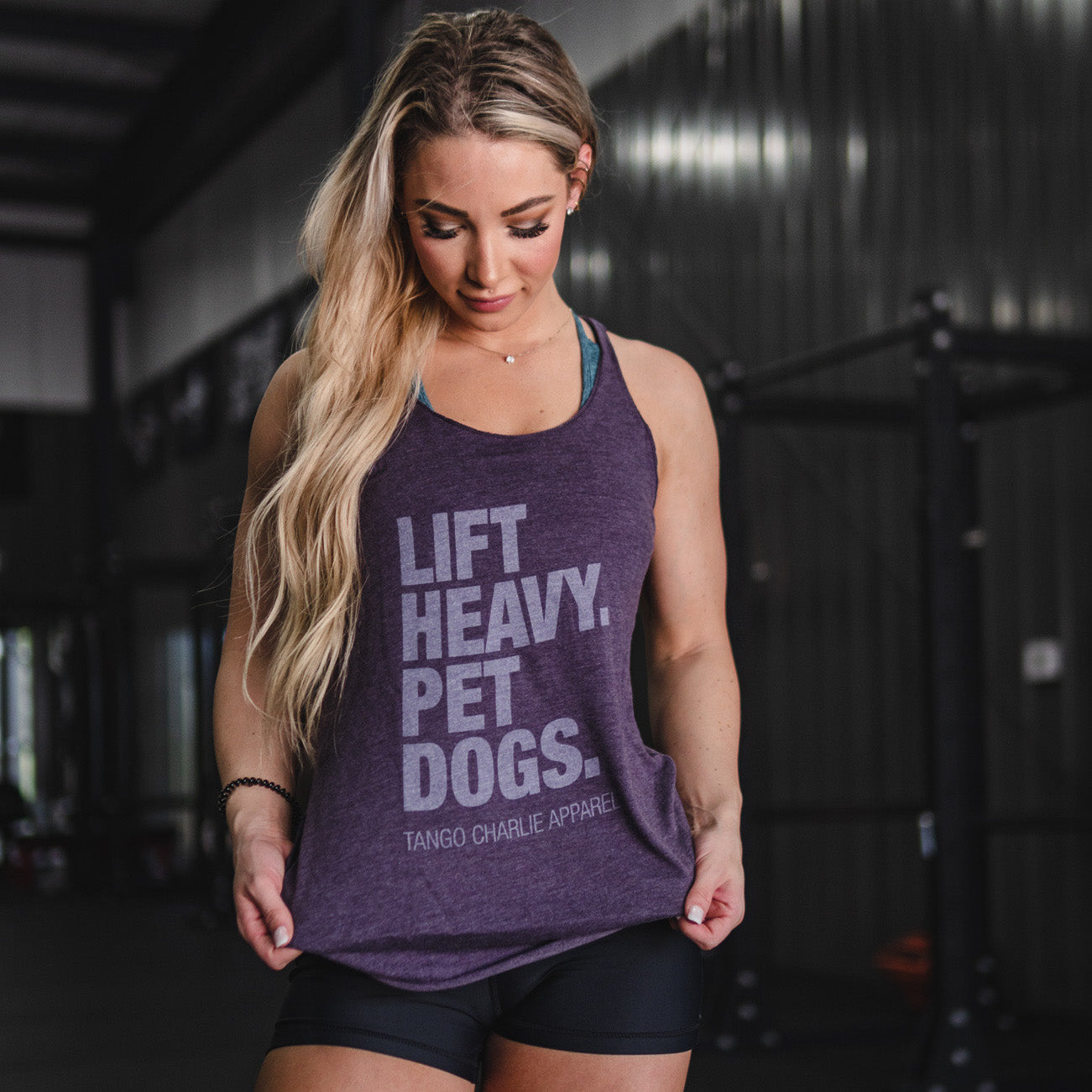 Lift Heavy. Pet Dogs. - Women's Tank