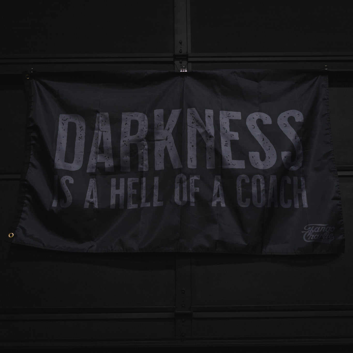 Darkness is a Hell of a Coach - Flag
