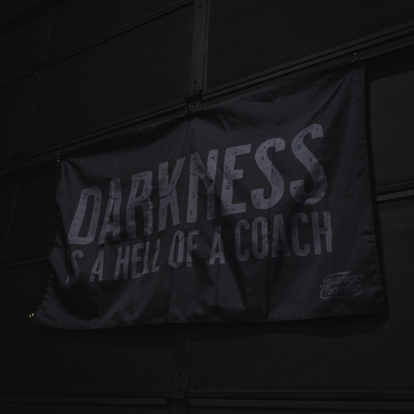 Darkness is a Hell of a Coach - Flag