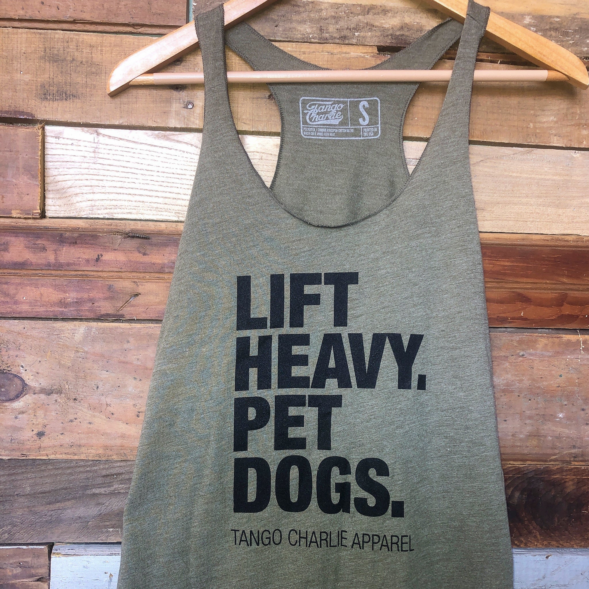 Lift Heavy. Pet Dogs. - Women's Tank
