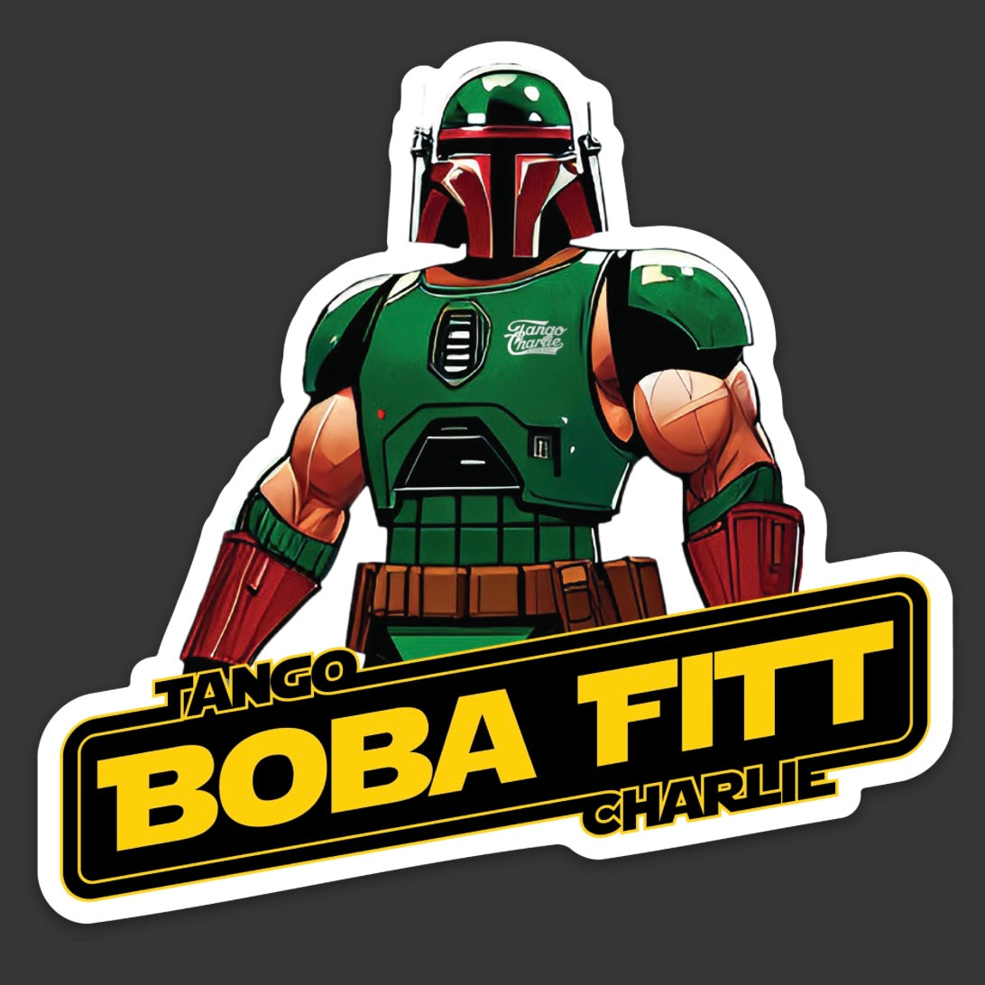 Boba FITT - Sticker
